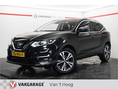 Nissan Qashqai - 1.2 N-Connecta Trekhaak Panoramadak automaat 18-Inch Climatconrol 360graden camera