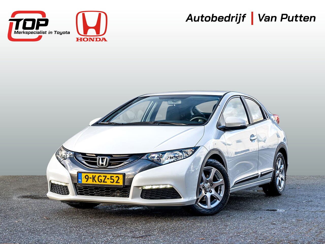 Honda Civic - 1.4 Comfort | Volledig dealeronderhouden | NL Auto | Parkeersensoren achter - AutoWereld.nl