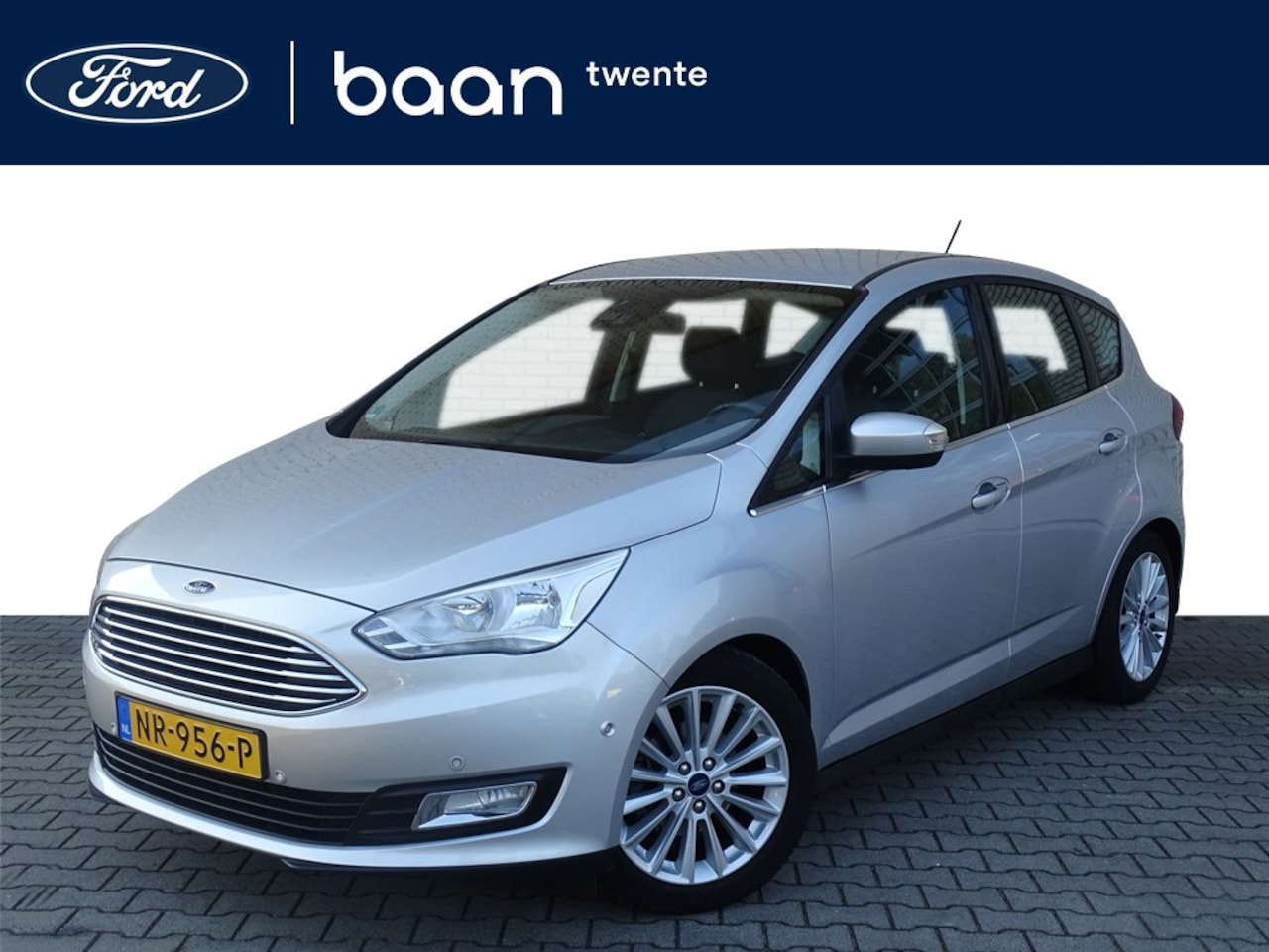 Ford C-Max - 1.0 Turbo 125pk Titanium blis / cruise. / camera / dealer onderhouden! / moondust silver - AutoWereld.nl