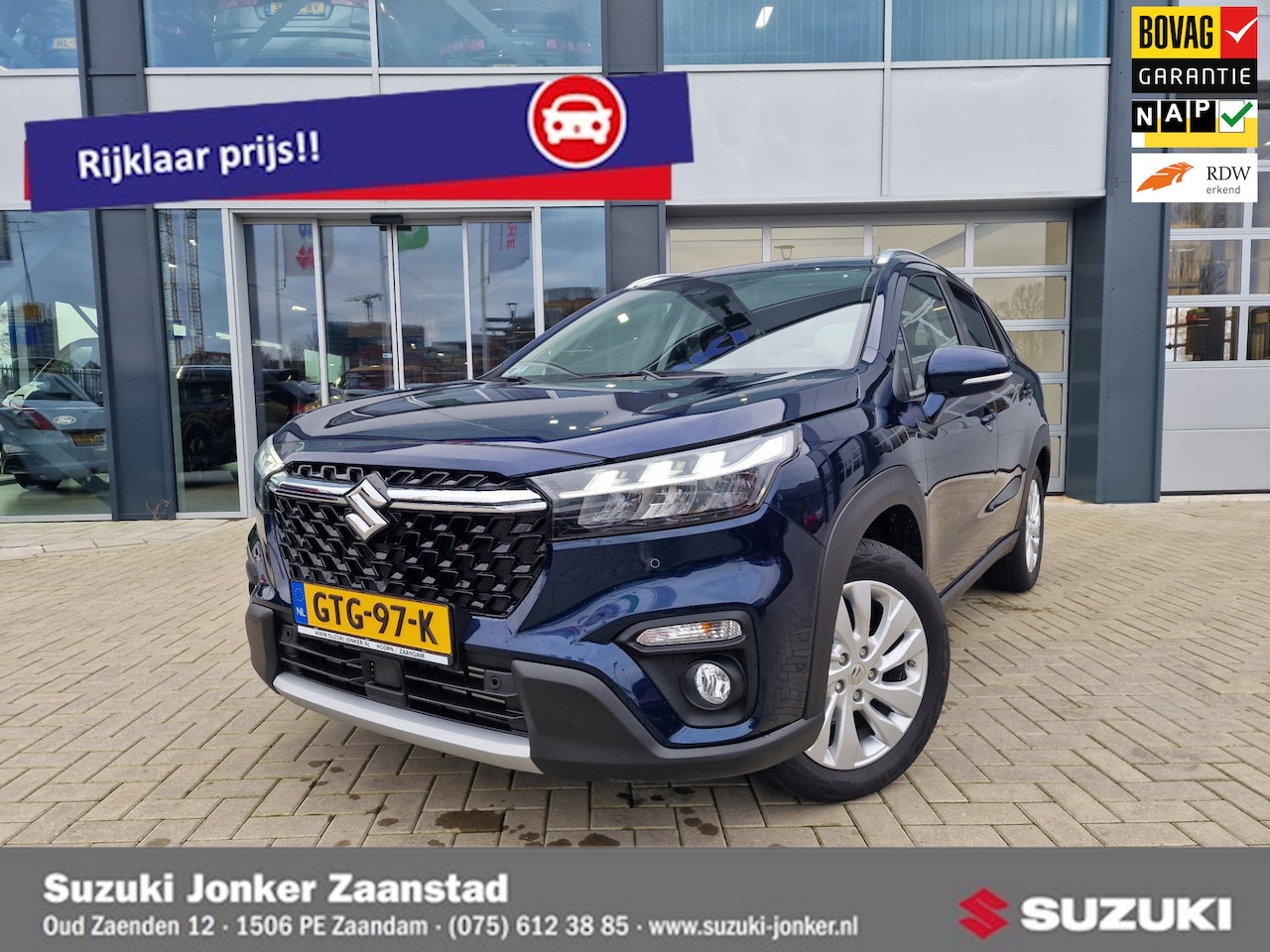 Suzuki S-Cross - 1.4 Boosterjet Select Smart Hybrid 1.4 Boosterjet Select Smart Hybrid - AutoWereld.nl