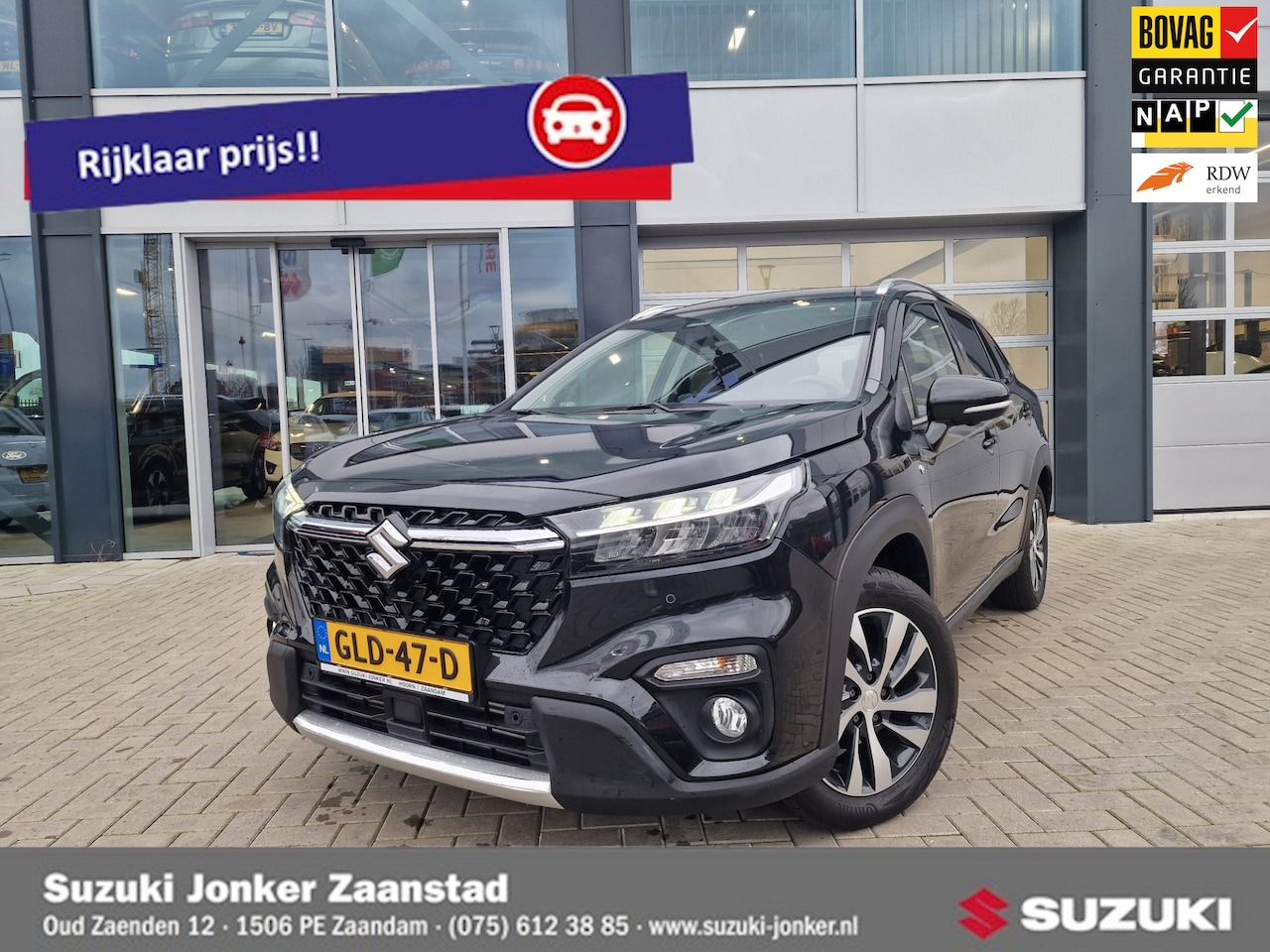 Suzuki S-Cross - 1.4 Boosterjet Style Smart Hybrid Automaat! - AutoWereld.nl