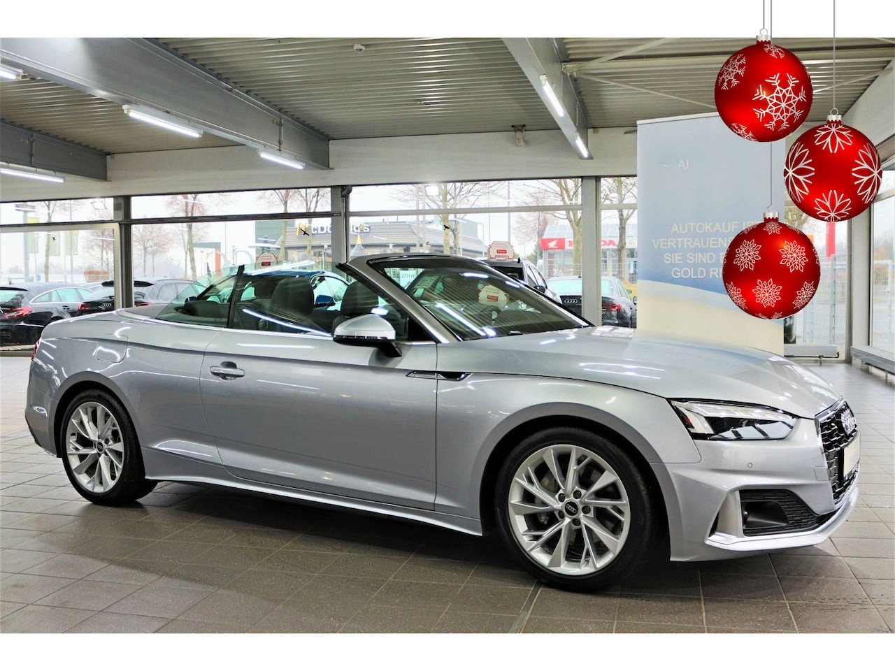 Audi A5 Cabriolet - 40 Tfsi ADVANCED ** MATRIX, LEDER, VIRTUAL, ADAPT. CRUISE, MASSAGE, NEKVERW ** 9.093km (!) - AutoWereld.nl