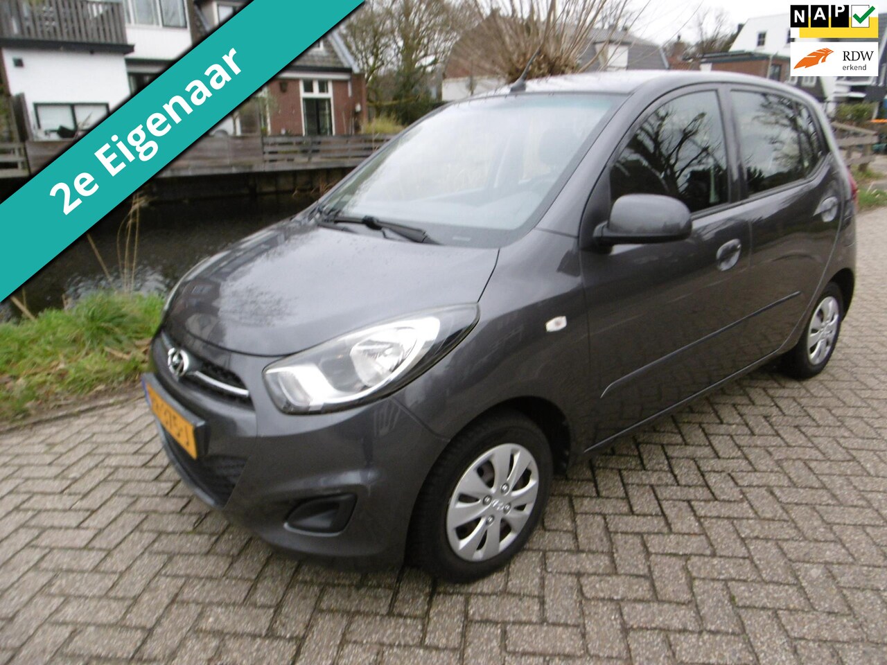 Hyundai i10 - 1.1 i-Motion Airco 4-cilinder 89.000km 2e eig Zuinig Hoge instap - AutoWereld.nl