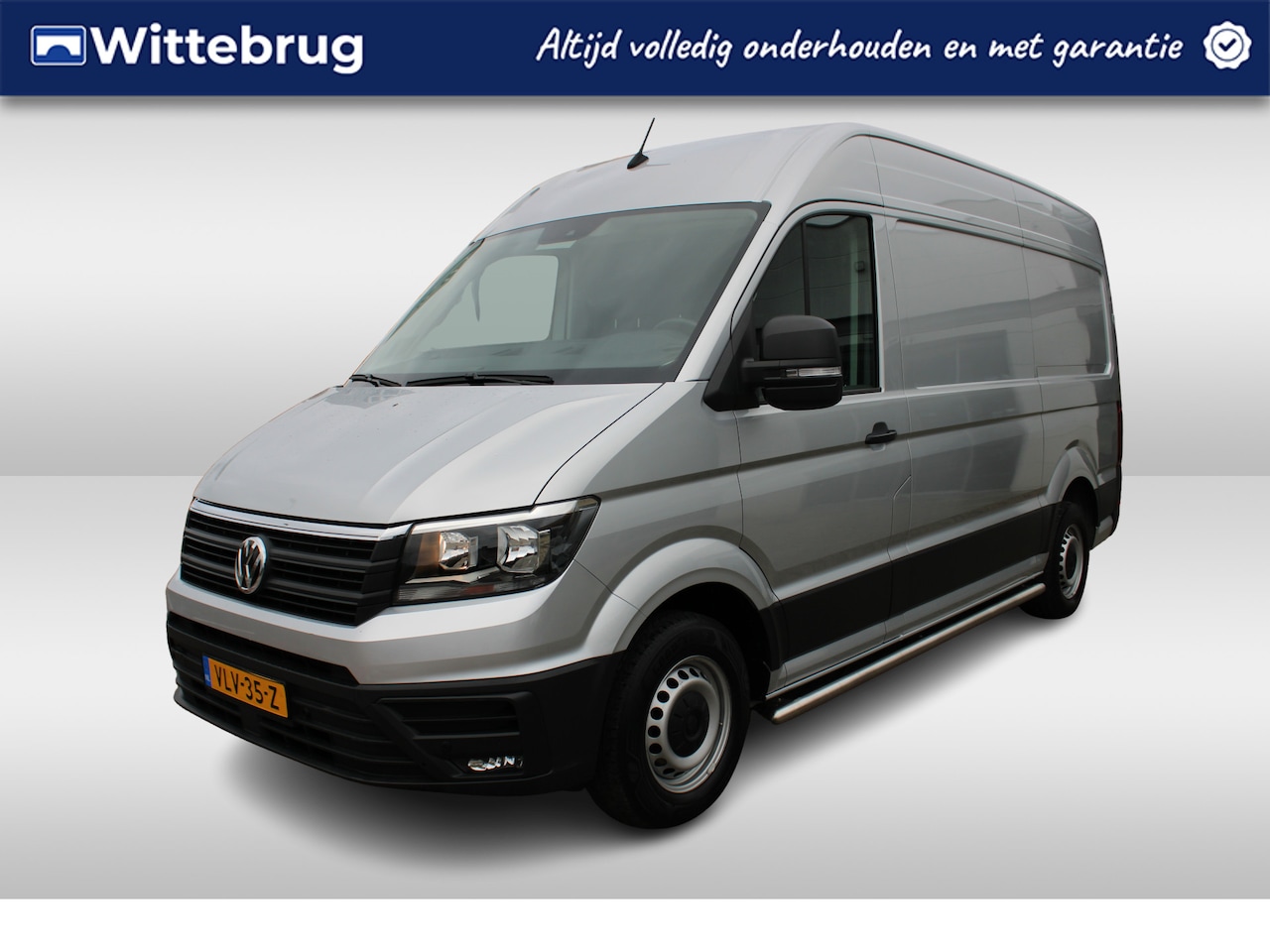 Volkswagen Crafter - 35 2.0 TDI 102pk L3H3 Comfortline Bijrijdersbank / Cruise control / Navigatie / Metallic / - AutoWereld.nl