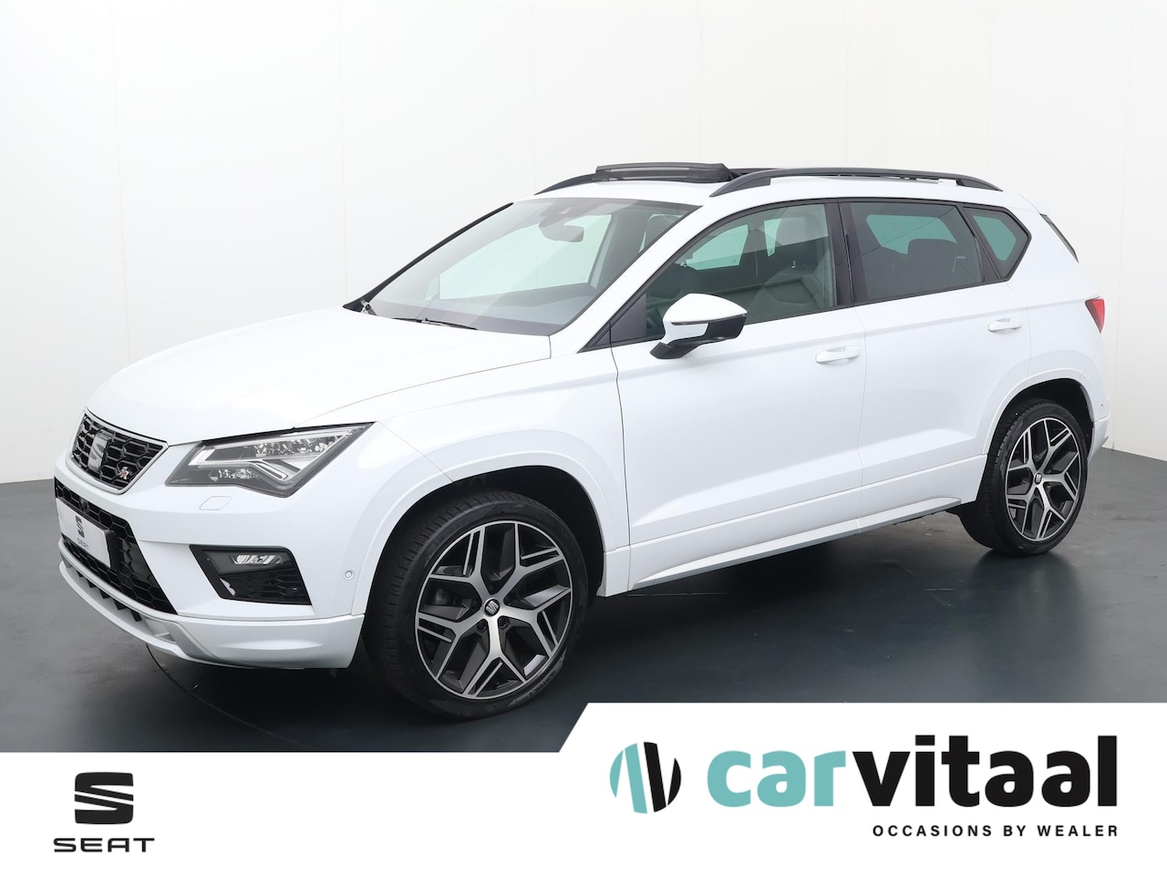 Seat Ateca - 1.5 TSI FR Business Intense | 150 PK | Automaat | Trekhaak | Lederen bekleding | Panoramad - AutoWereld.nl