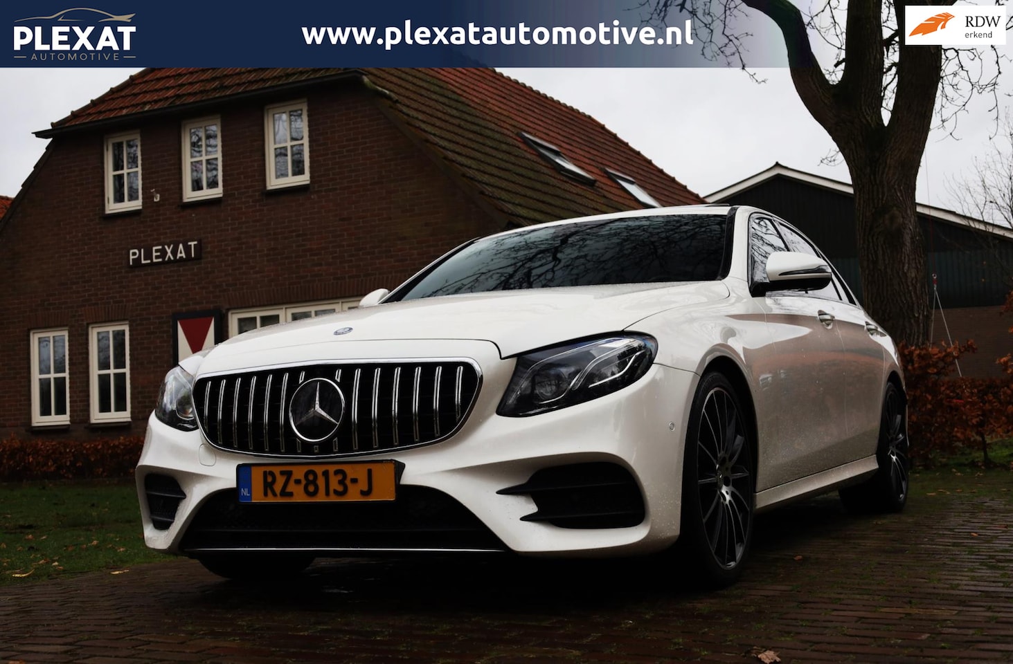 Mercedes-Benz E-klasse - 350 d Prestige Plus Aut. | AMG 63S Uitgevoerd |BLACK OPTIEK | Schuif-Kanteldak | Adaptief - AutoWereld.nl