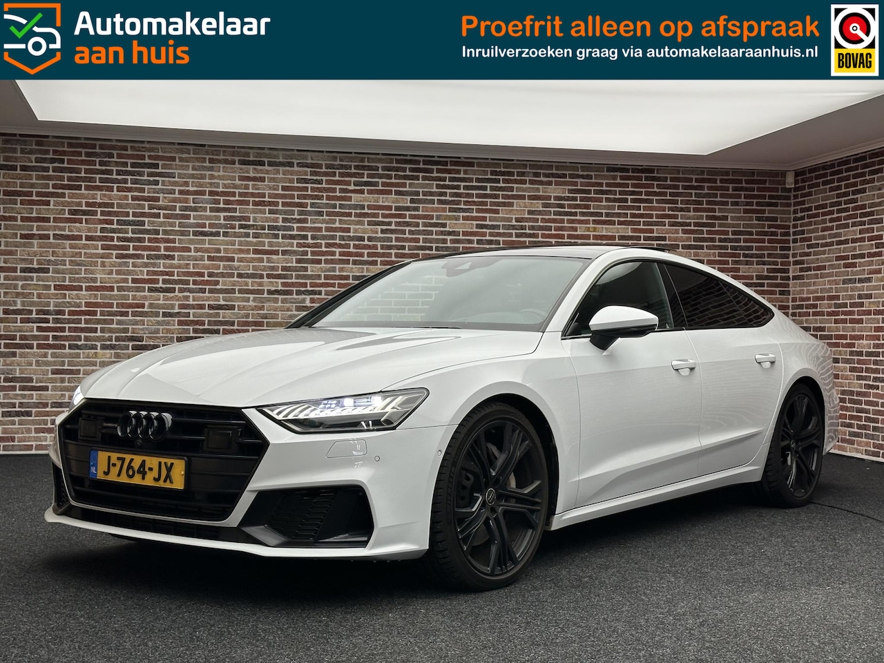 Audi A7 Sportback - 55 TFSI quattro Pro Line S | Achteras besturing| Dak| Head-up| Luchtvering| B&O| - AutoWereld.nl