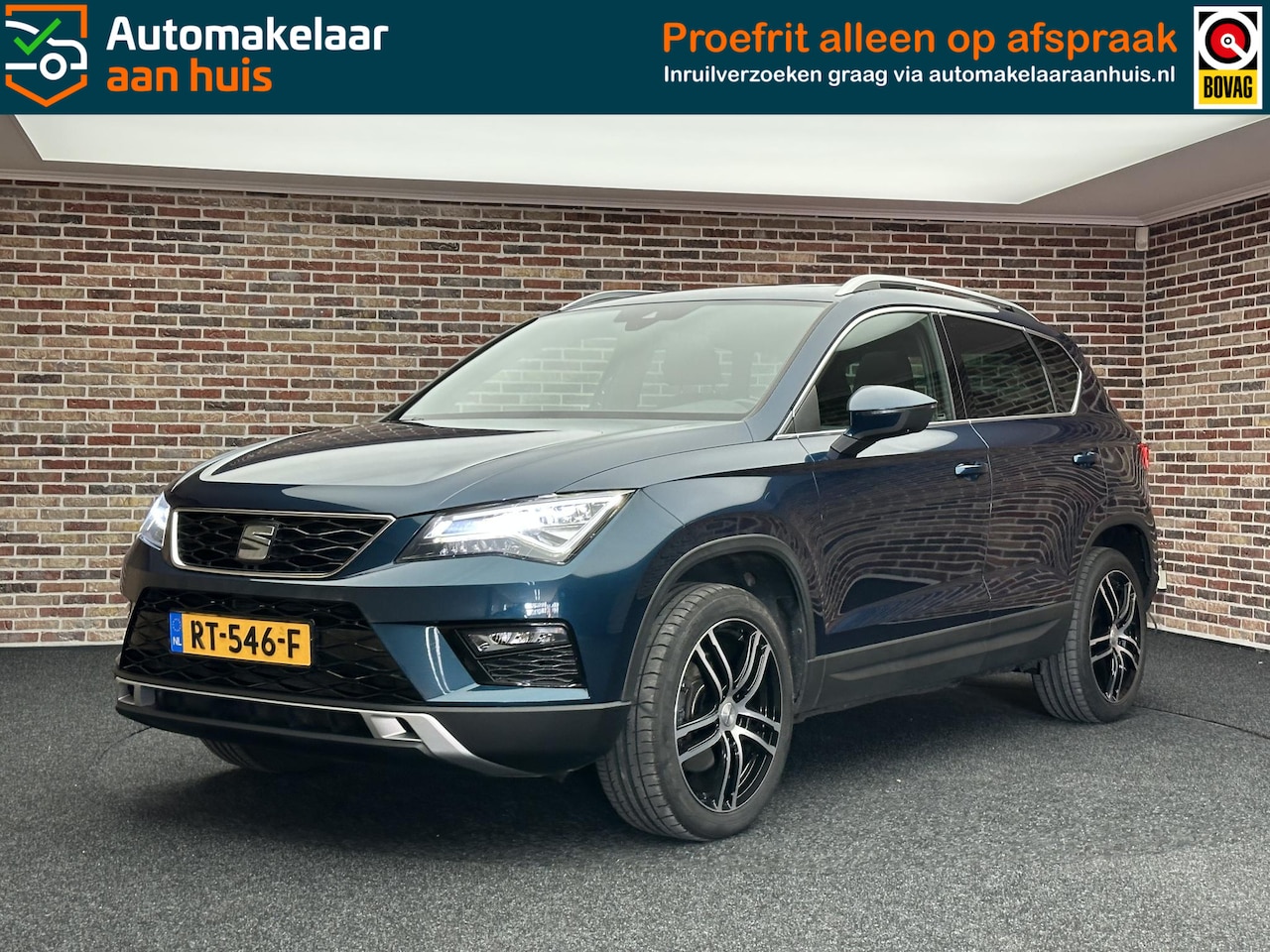 Seat Ateca - 1.4 EcoTSI Xcellence | Dak| Navi| Sfeer| Adaptive cruise| Camera| APK tot 12-2026 - AutoWereld.nl