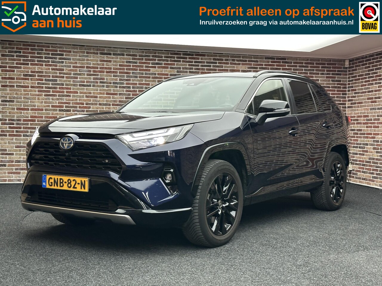 Toyota RAV4 - 2.5 Hybrid Black Edition Trekhaak ACC Blindspot - AutoWereld.nl