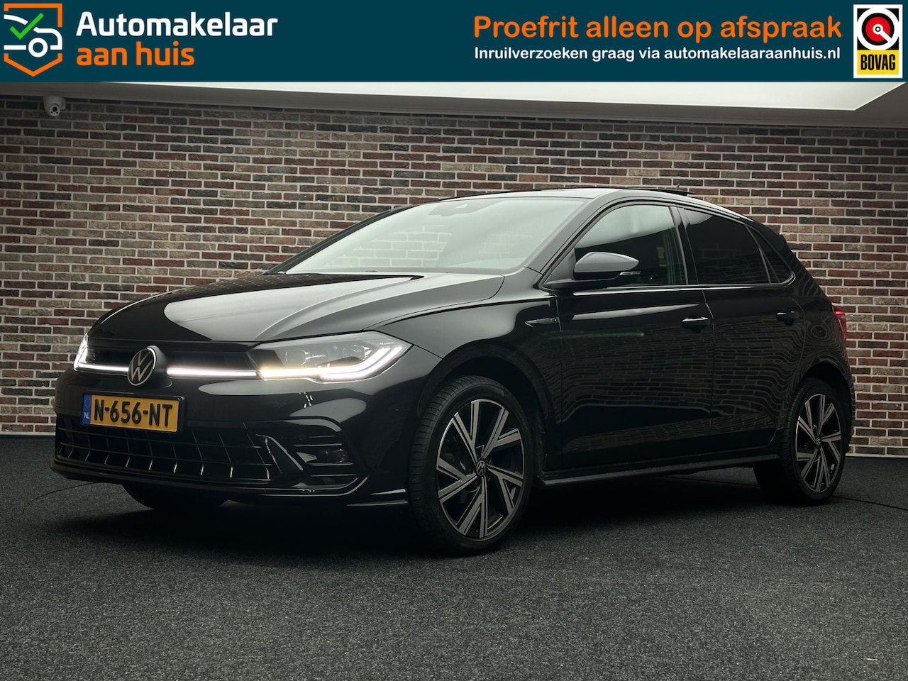 Volkswagen Polo - 1.0 TSI R-Line DAK VIRTUAL CARPLAY ACC IQ-LIGHT - AutoWereld.nl