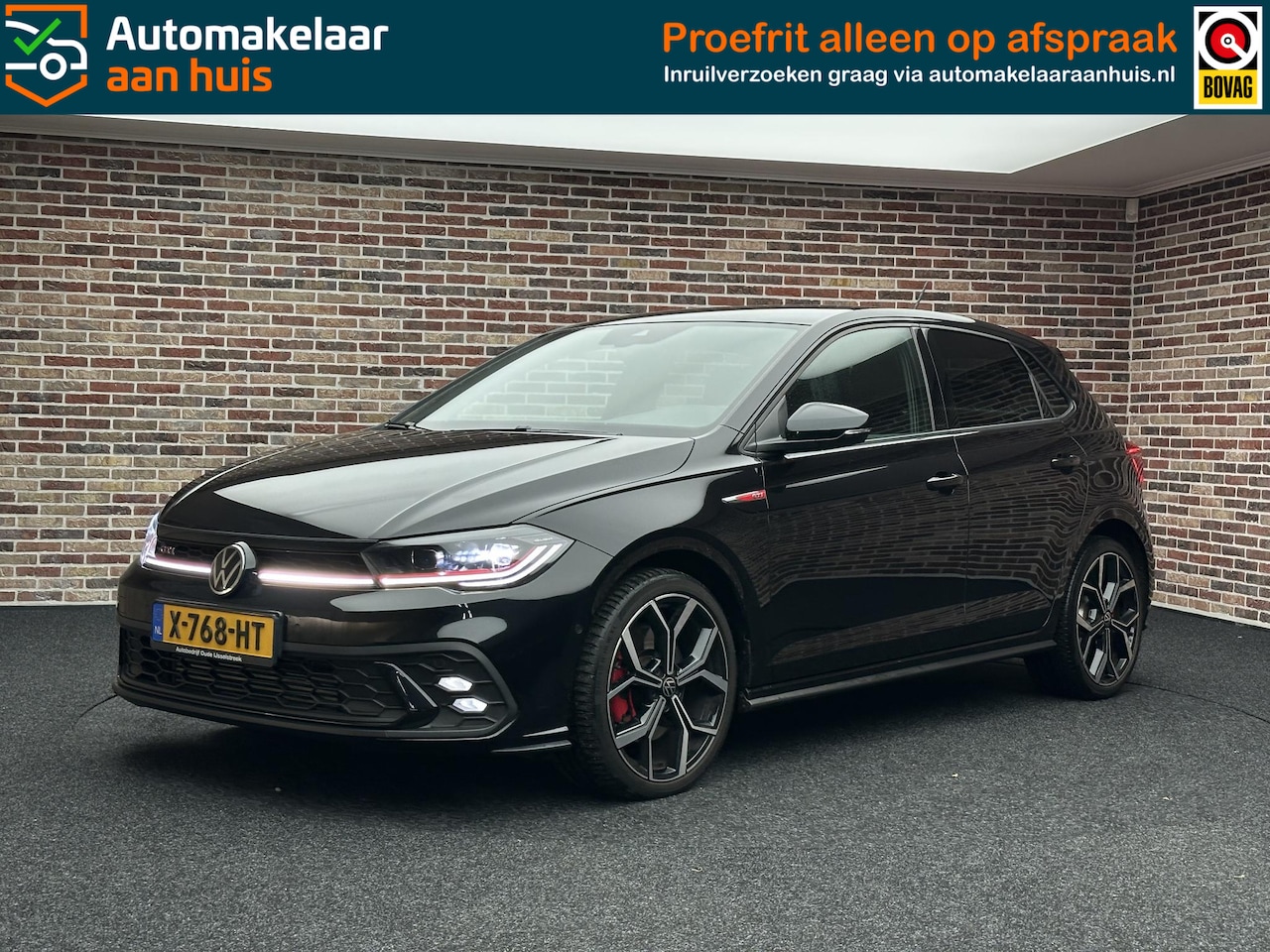 Volkswagen Polo - 2.0 TSI GTI | IQlight| CarPlay| Keyless| GARANTIE| - AutoWereld.nl