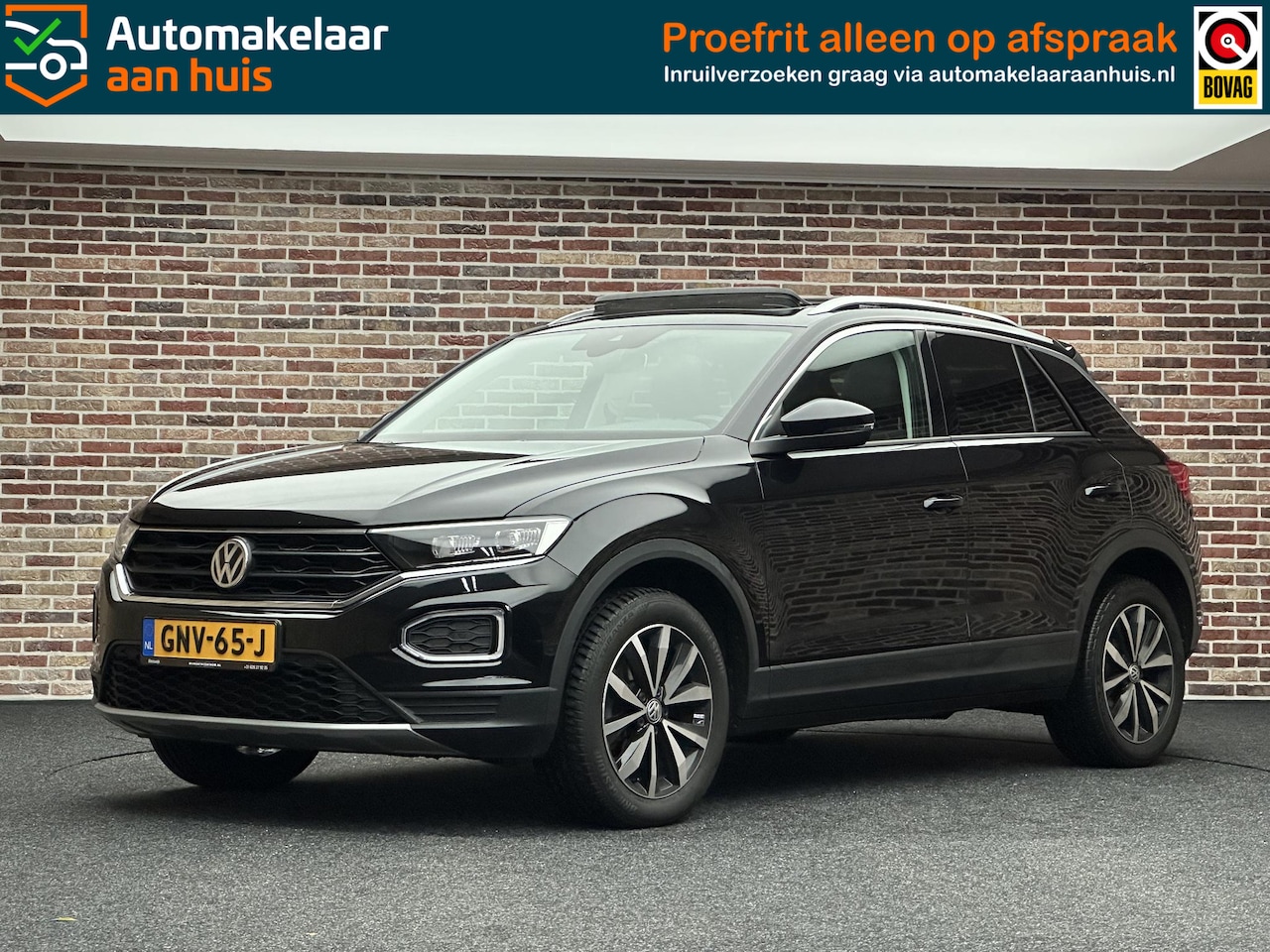 Volkswagen T-Roc - 1.6 TDI Style | Dak| Dode hoek| Camera| Adaptive cruise| Stoelverwarming| - AutoWereld.nl