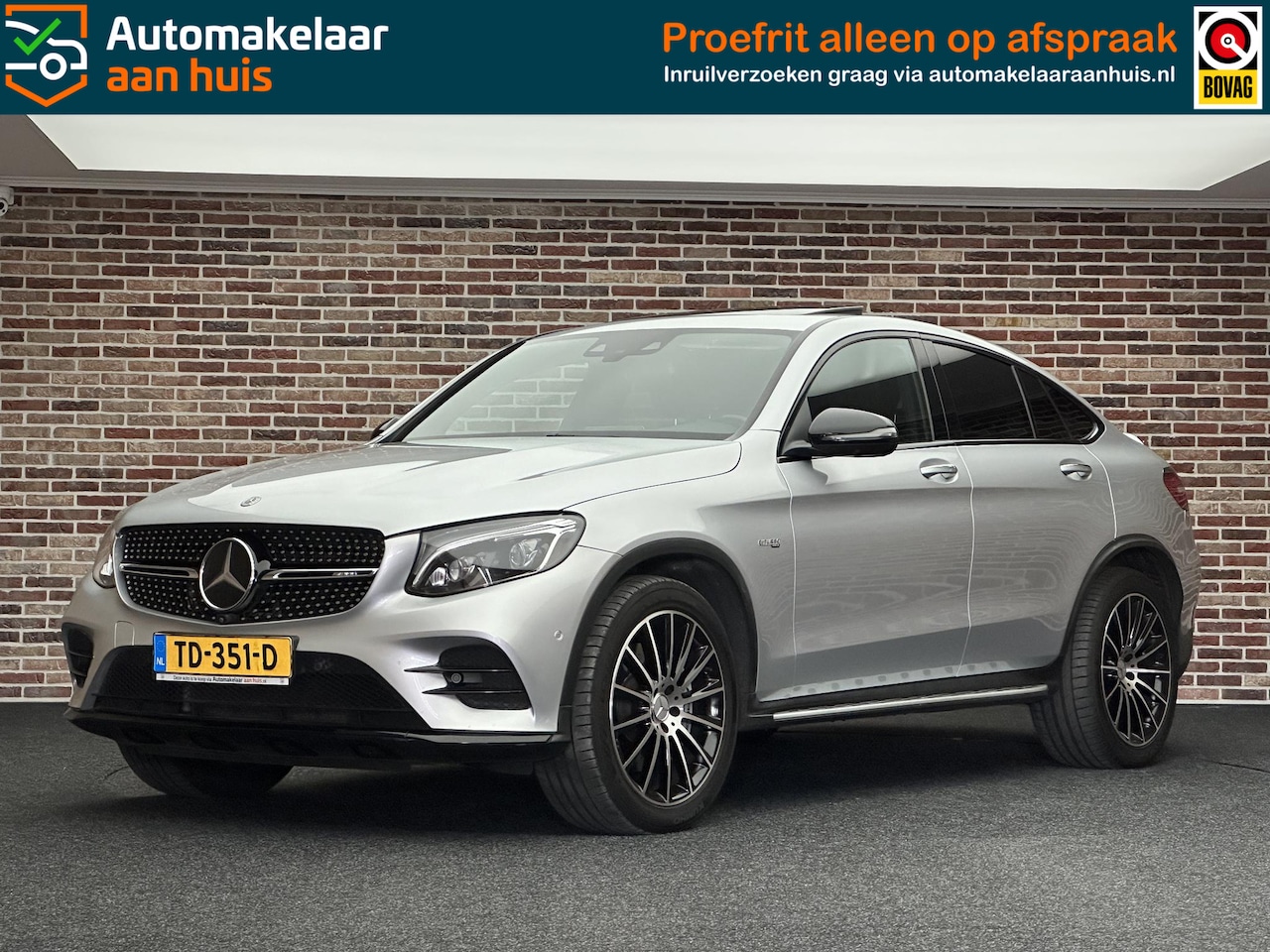 Mercedes-Benz GLC-klasse Coupé - AMG 43 4MATIC | Dak| Distronic| Burmester| - AutoWereld.nl