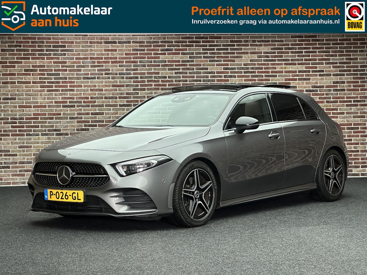 Mercedes-Benz A-klasse - 220 4MATIC AMG DAK ACC DISTRONIC SFEER LEDER - AutoWereld.nl