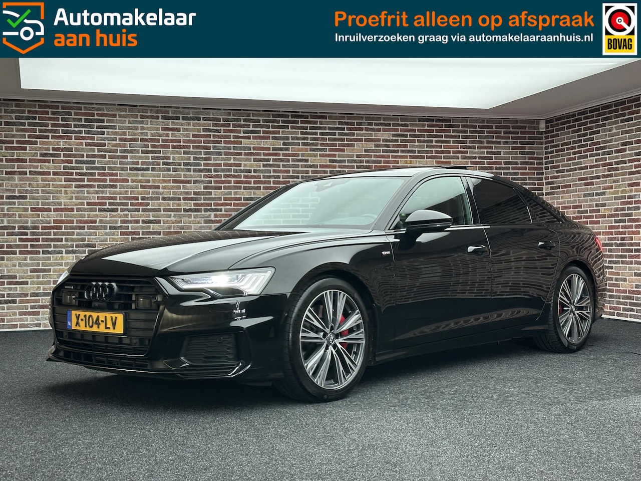 Audi A6 Limousine - Sedan 55 TFSI e Quattro Plug-in Hybrid S-line Matrix Headup Virtual Dak ACC - AutoWereld.nl