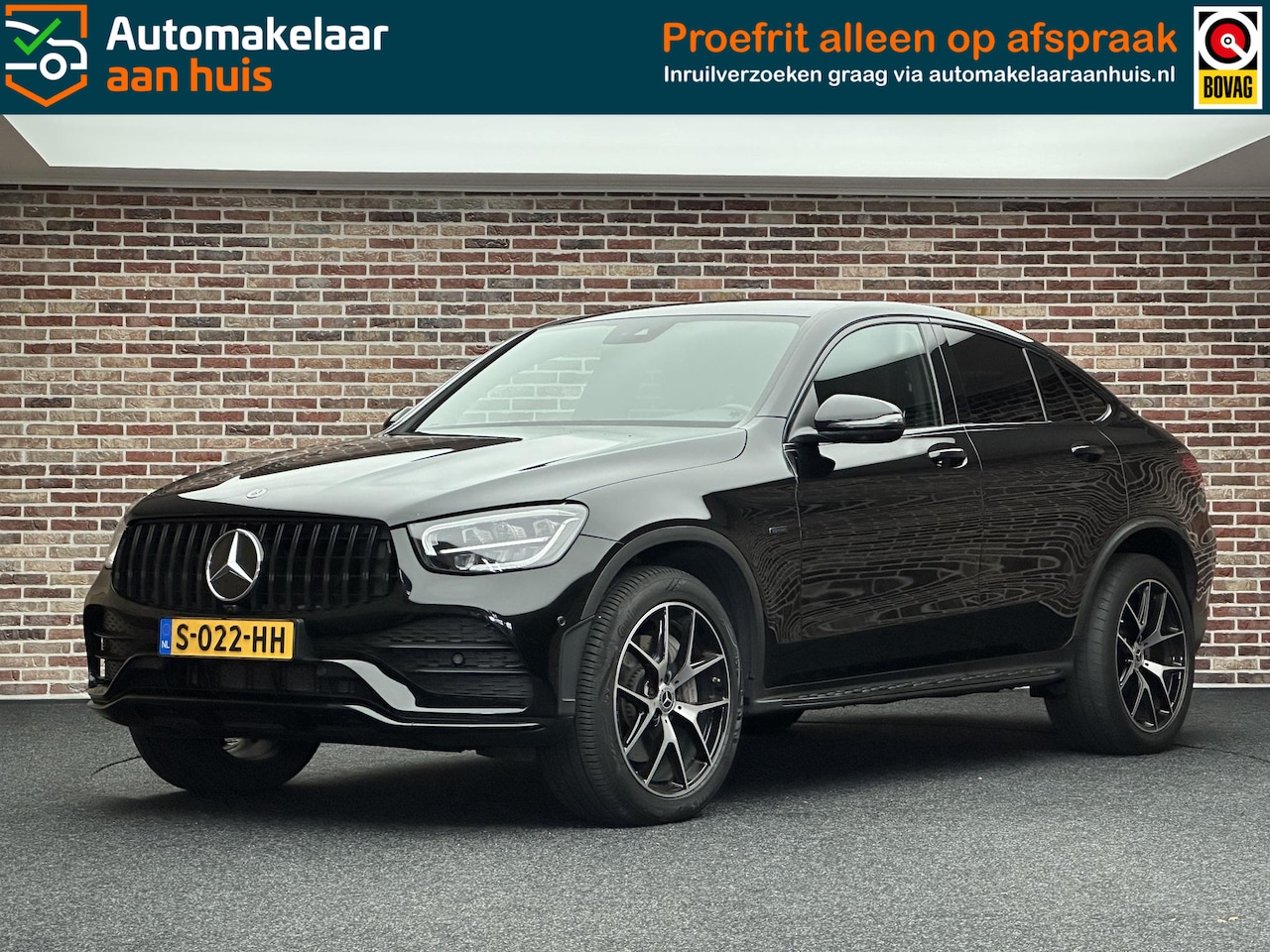 Mercedes-Benz GLC-klasse Coupé - 300e 4MATIC AMG SFEER MEMORY 360 DIAMOND LEDER BLINDSPOT - AutoWereld.nl