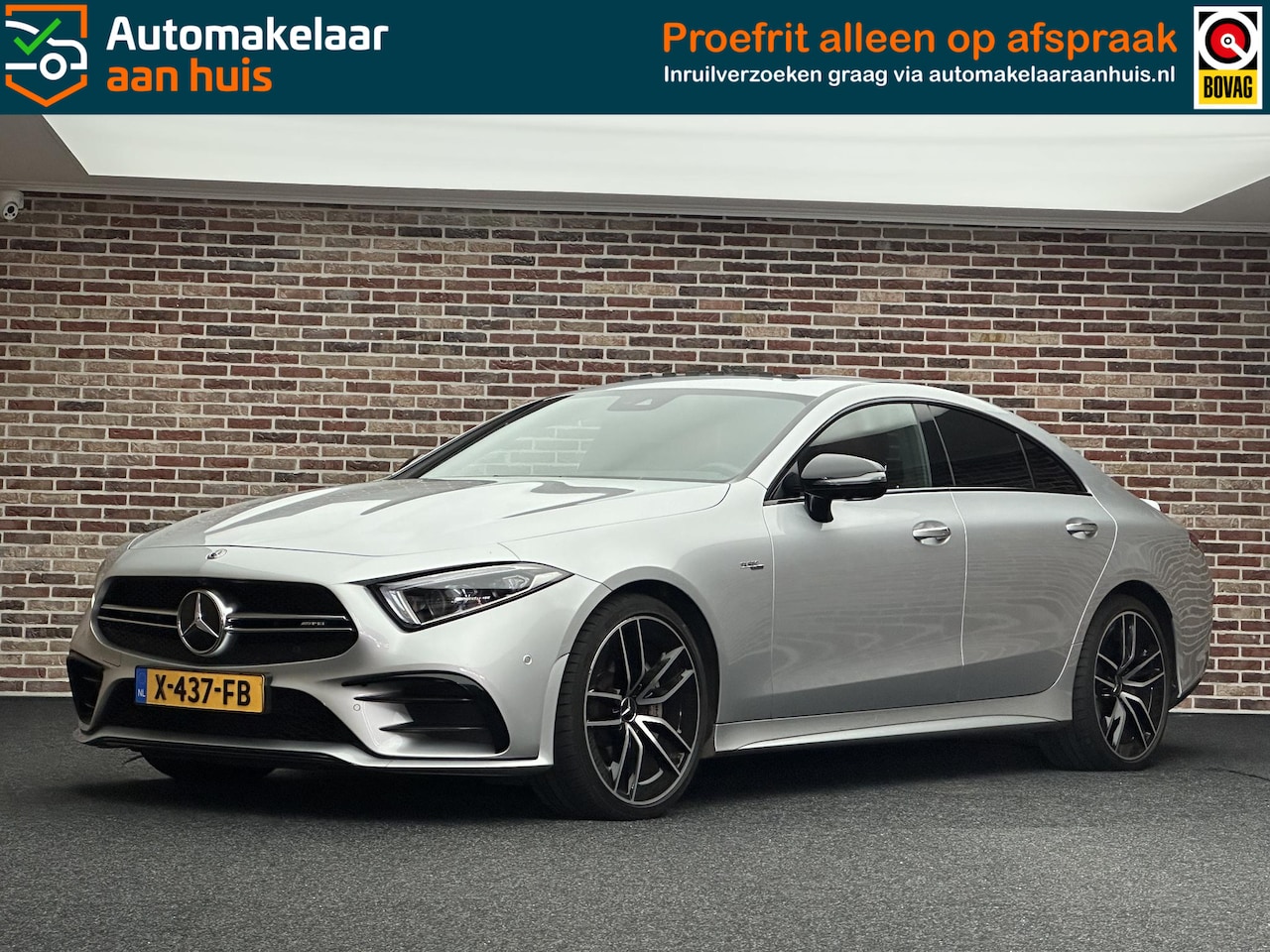 Mercedes-Benz CLS-klasse - AMG 53 4MATIC AMG DAK MEMORY SFEER MASSAGE LEDER 360 BURMESTER - AutoWereld.nl