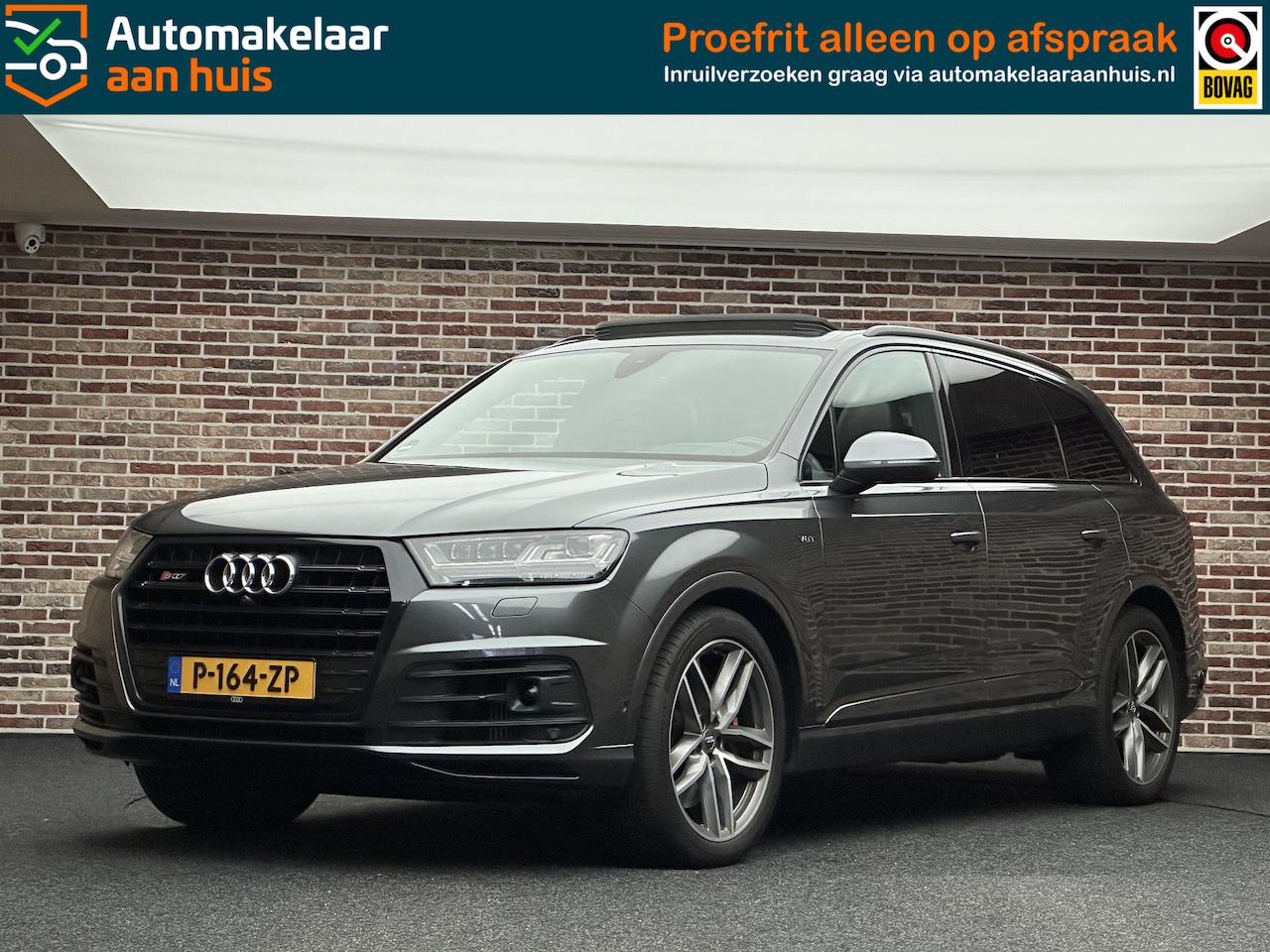 Audi Q7 SQ7 - 4.0TDI Quattro S-line 7P DAK LUCHTVERING BOSE TREKHAAK - AutoWereld.nl