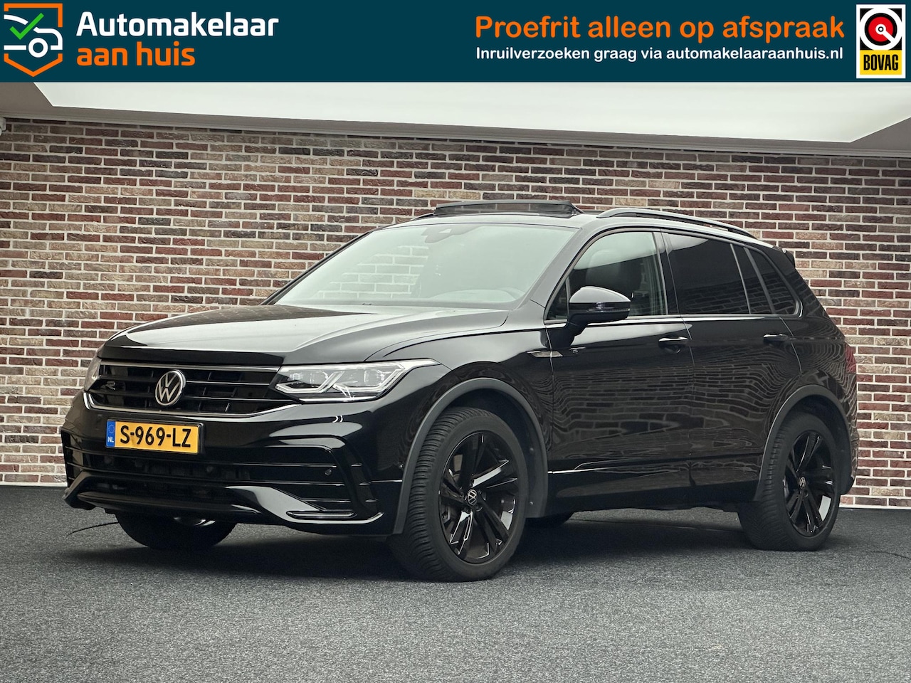 Volkswagen Tiguan - 2.0TSI 190PK 4Motion R-line DAK SFEER CARPLAY STANDKACHEL BLINDSPOT - AutoWereld.nl