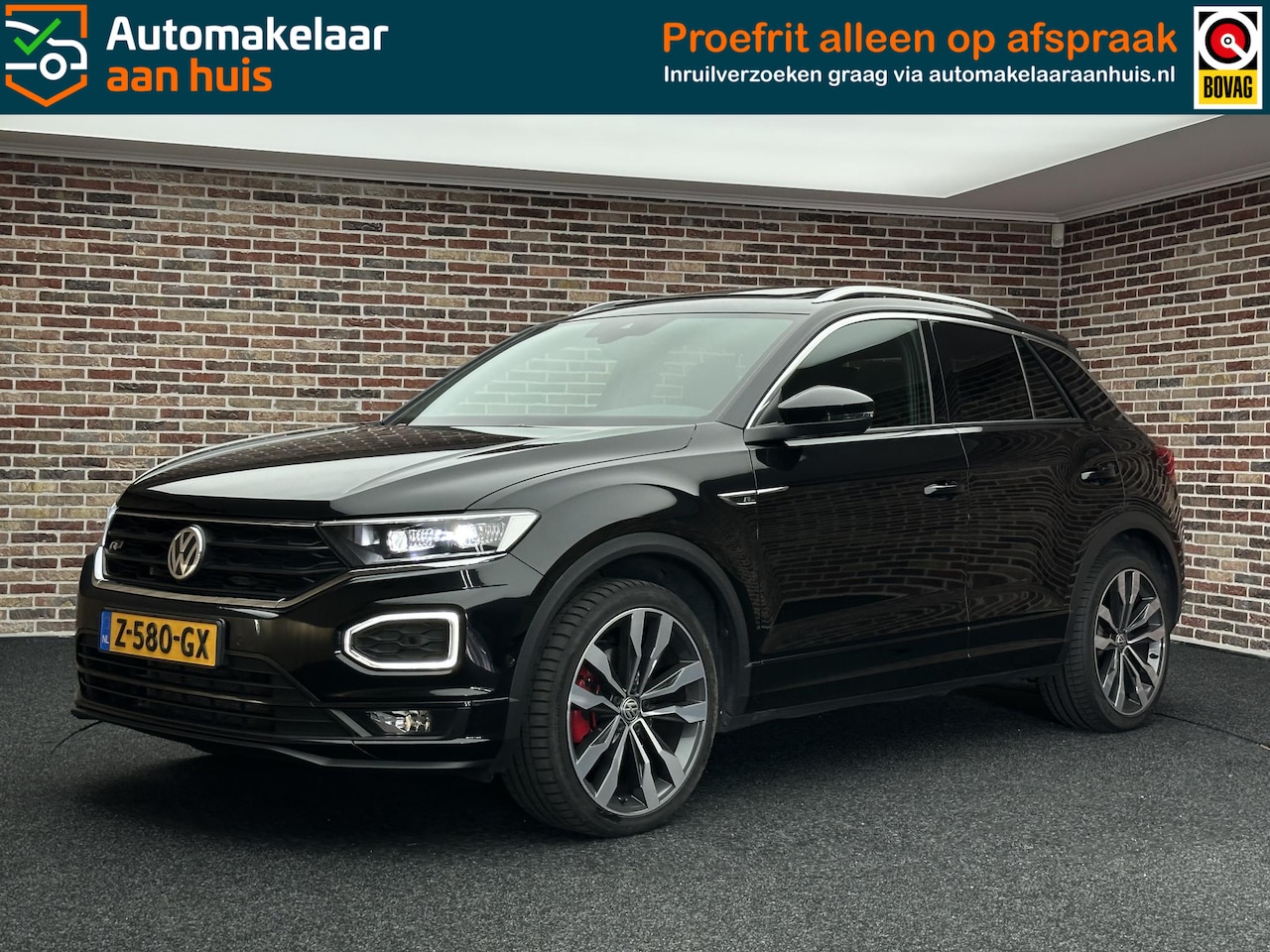 Volkswagen T-Roc - 2.0 TSI 4Motion Sport R-Line | Dak| Beats| Trekhaak| - AutoWereld.nl