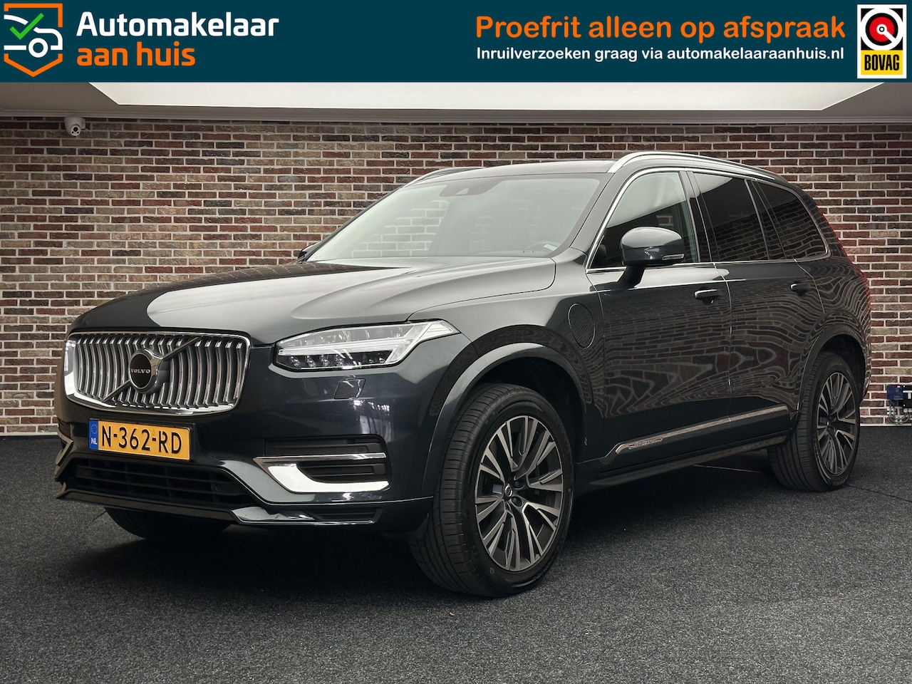 Volvo XC90 - 2.0 T8 Recharge AWD Inscription 7 persoons| Dak| H&K| LED| - AutoWereld.nl