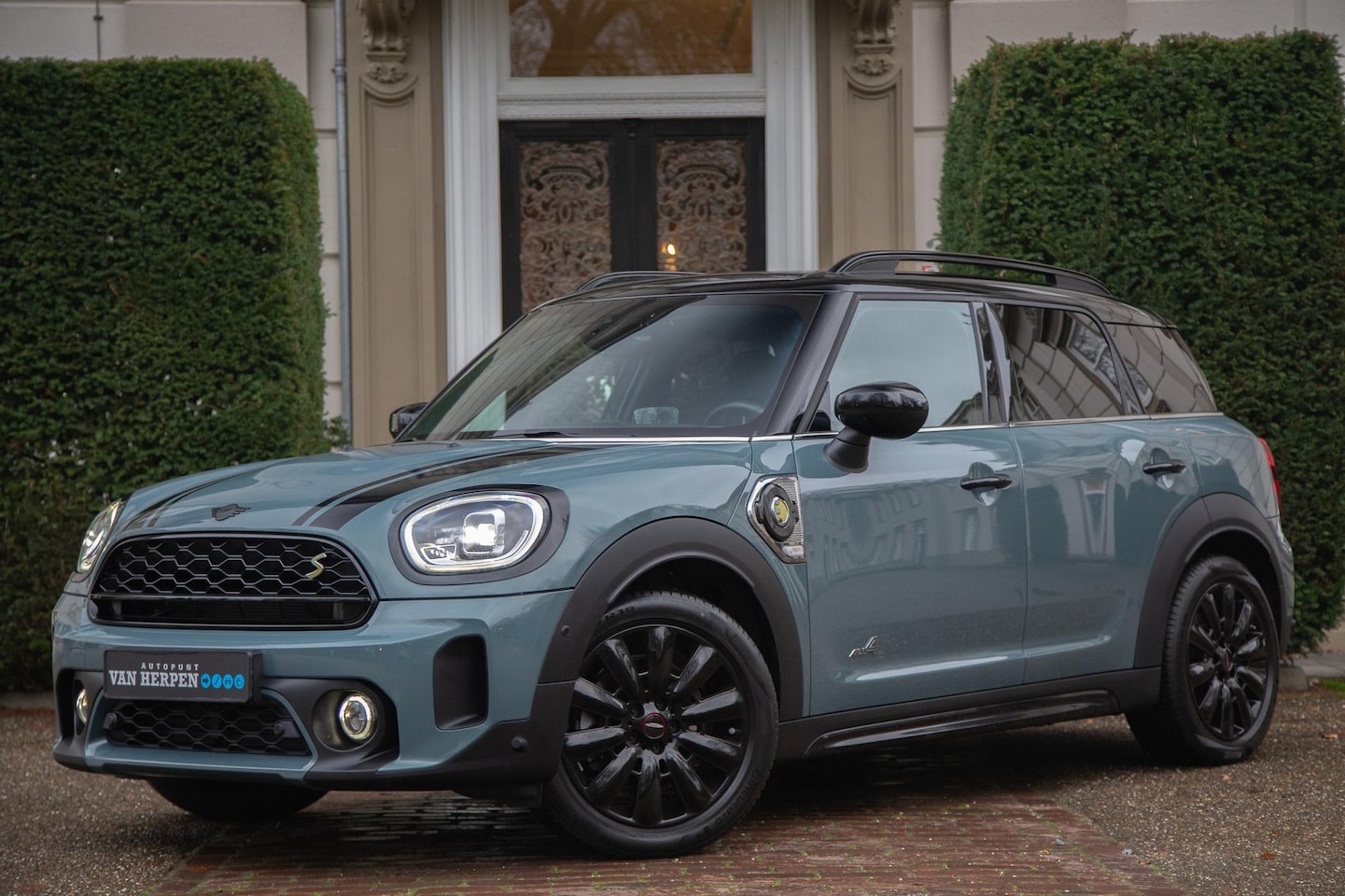 MINI Countryman - Mini 2.0 Cooper S E ALL4 Classic LCI | ACC | HUD | Carplay | Sage Grün - AutoWereld.nl