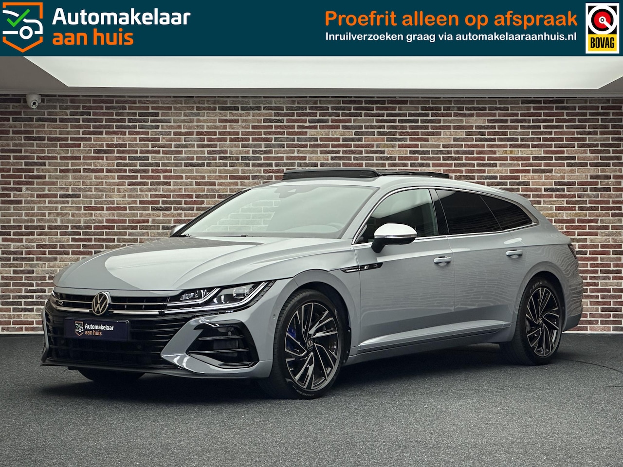 Volkswagen Arteon Shooting Brake - 2.0TSI R 320PK 4-MOTION DAK 360 SFEER BLACKLINE - AutoWereld.nl