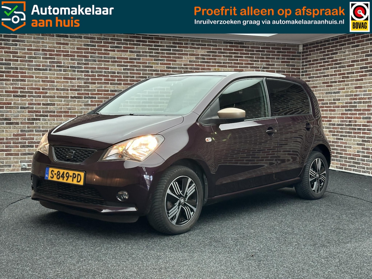 Seat Mii - 1.0 Mii by Cosmopolitan | Alcantara| DAB| PDC| - AutoWereld.nl