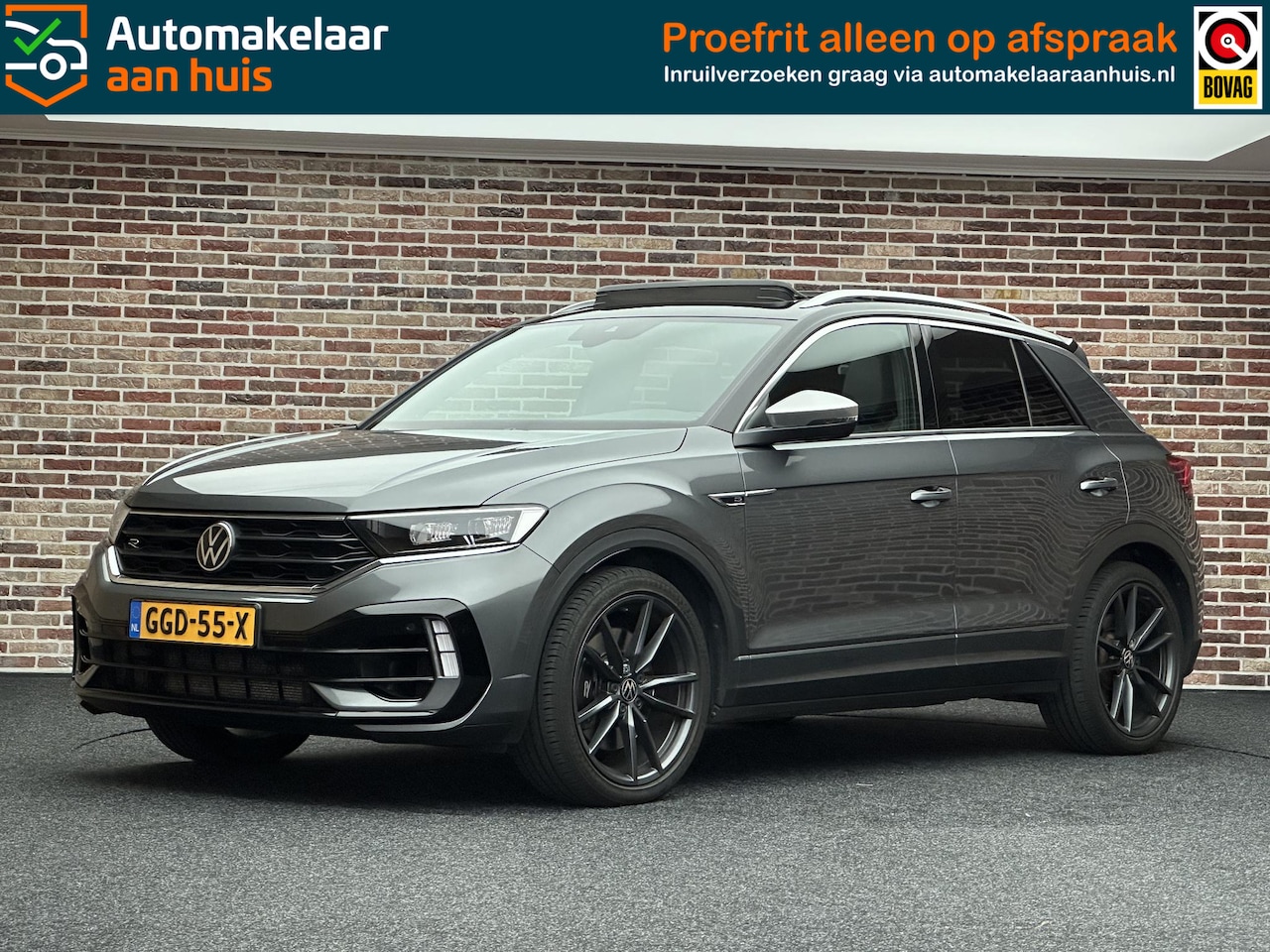 Volkswagen T-Roc - R 2.0TSI 4Motion | Dak| Beats Audio| LED| Dode hoek| - AutoWereld.nl