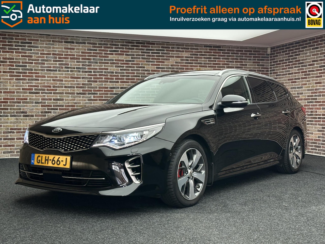 Kia Optima Sportswagon - 2.0T-GDi Automaat GT DAK H&K LEDER 360 ACC MEMORY BLINDSPOT - AutoWereld.nl