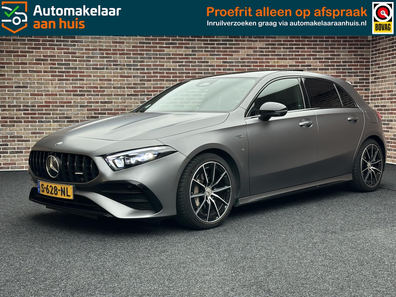 Mercedes-Benz A-klasse - AMG 35 4MATIC | Memory| Dak| Sfeer verlichting| Head-Up| - AutoWereld.nl