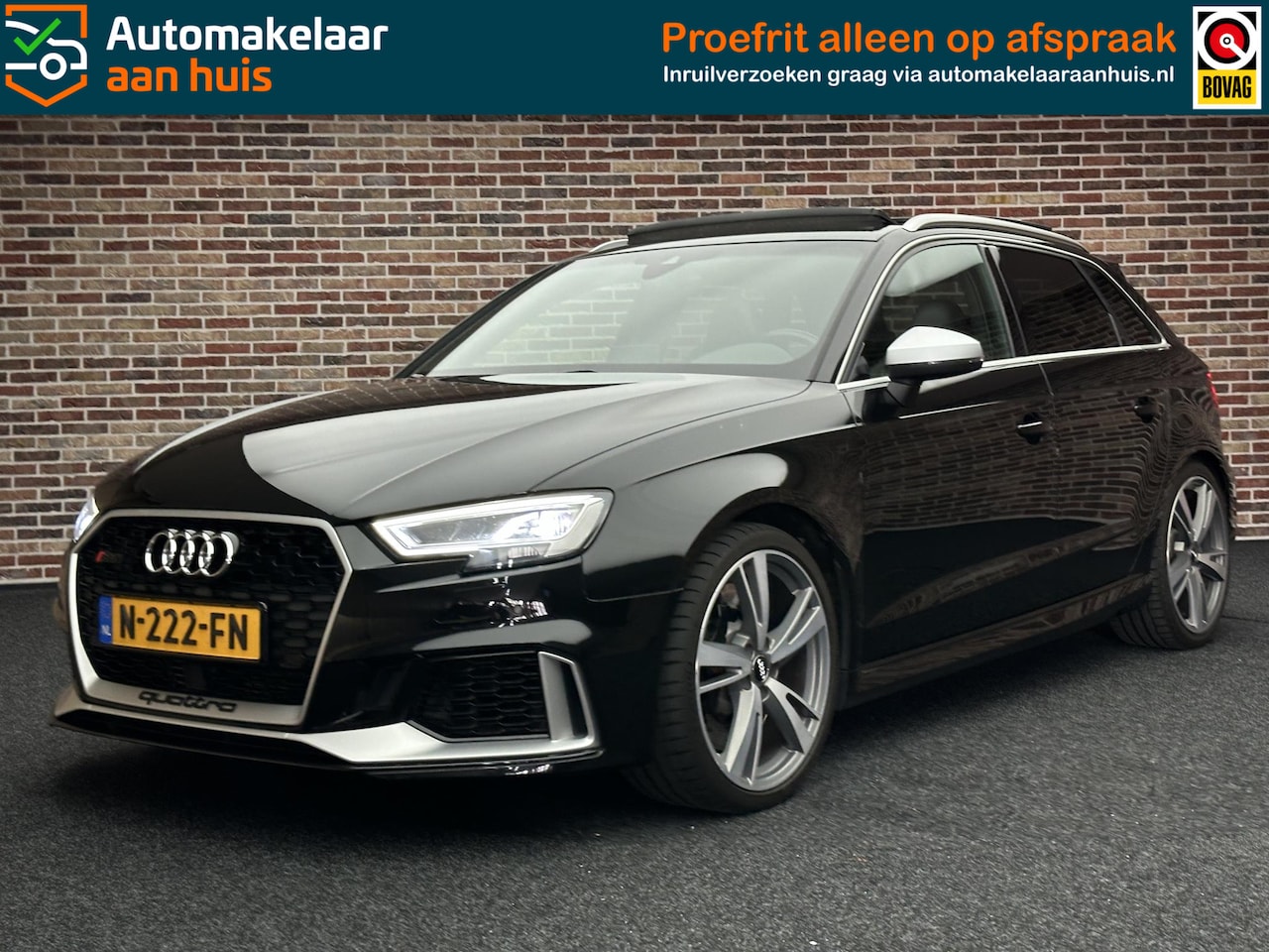 Audi RS3 - Sportback 2.5 TFSI quattro | Dak| Adaptive cruise| Leder| - AutoWereld.nl