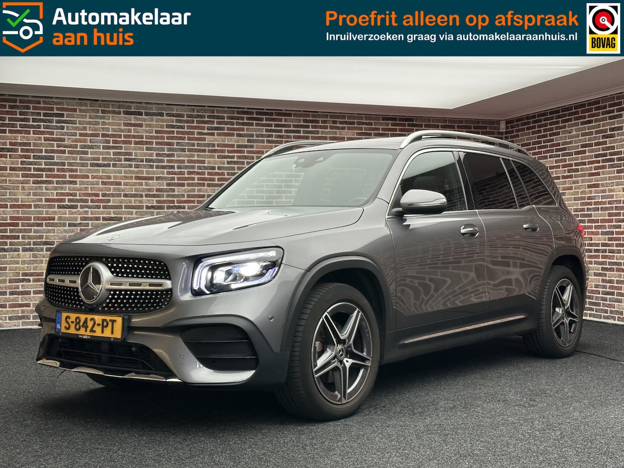 Mercedes-Benz GLB - 200 AMG Line 7p. | Dak| Trekhaak| - AutoWereld.nl