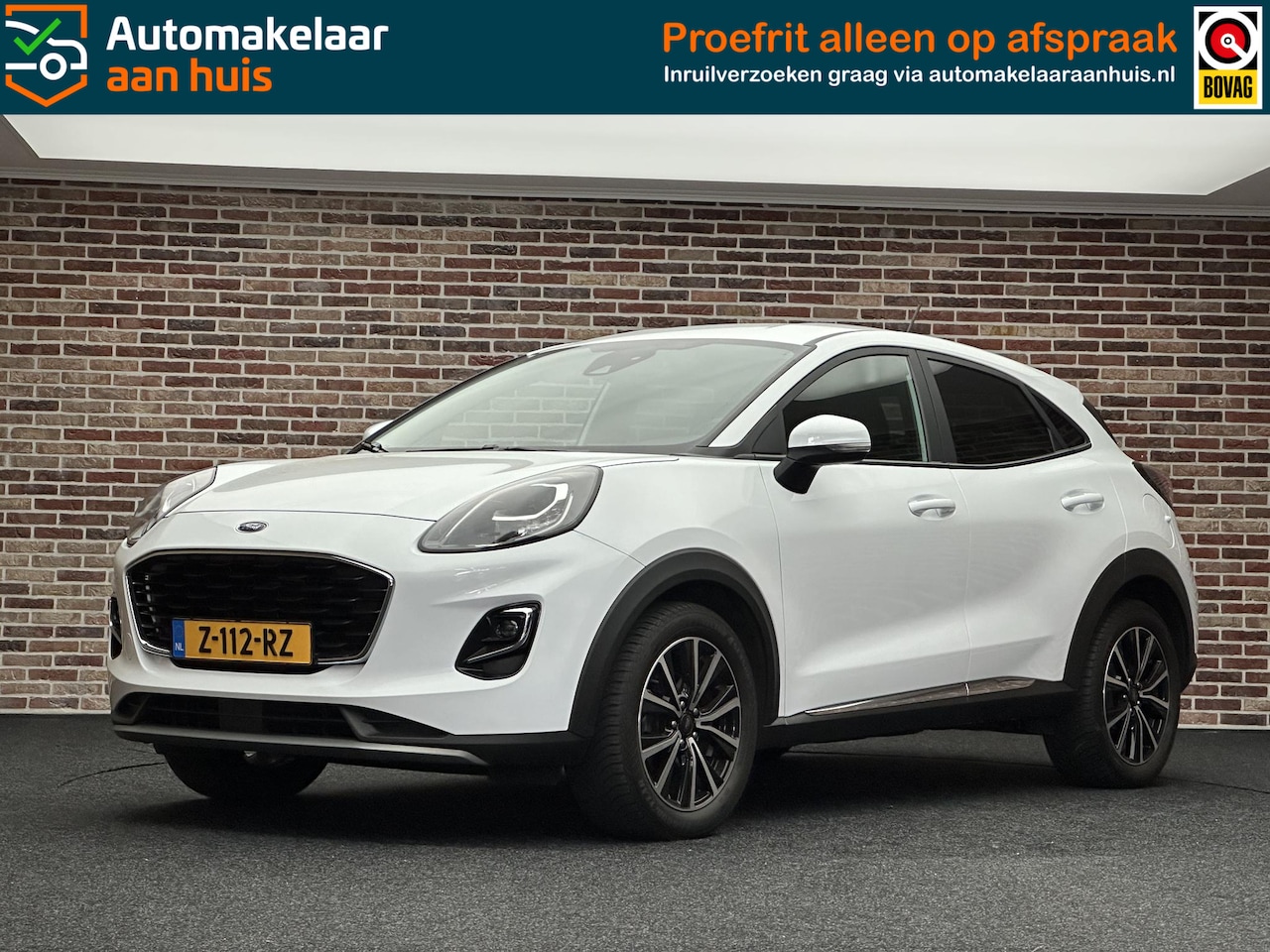 Ford Puma - 1.0Turbo Automaat 125PK Titanium Carplay Lane assist - AutoWereld.nl