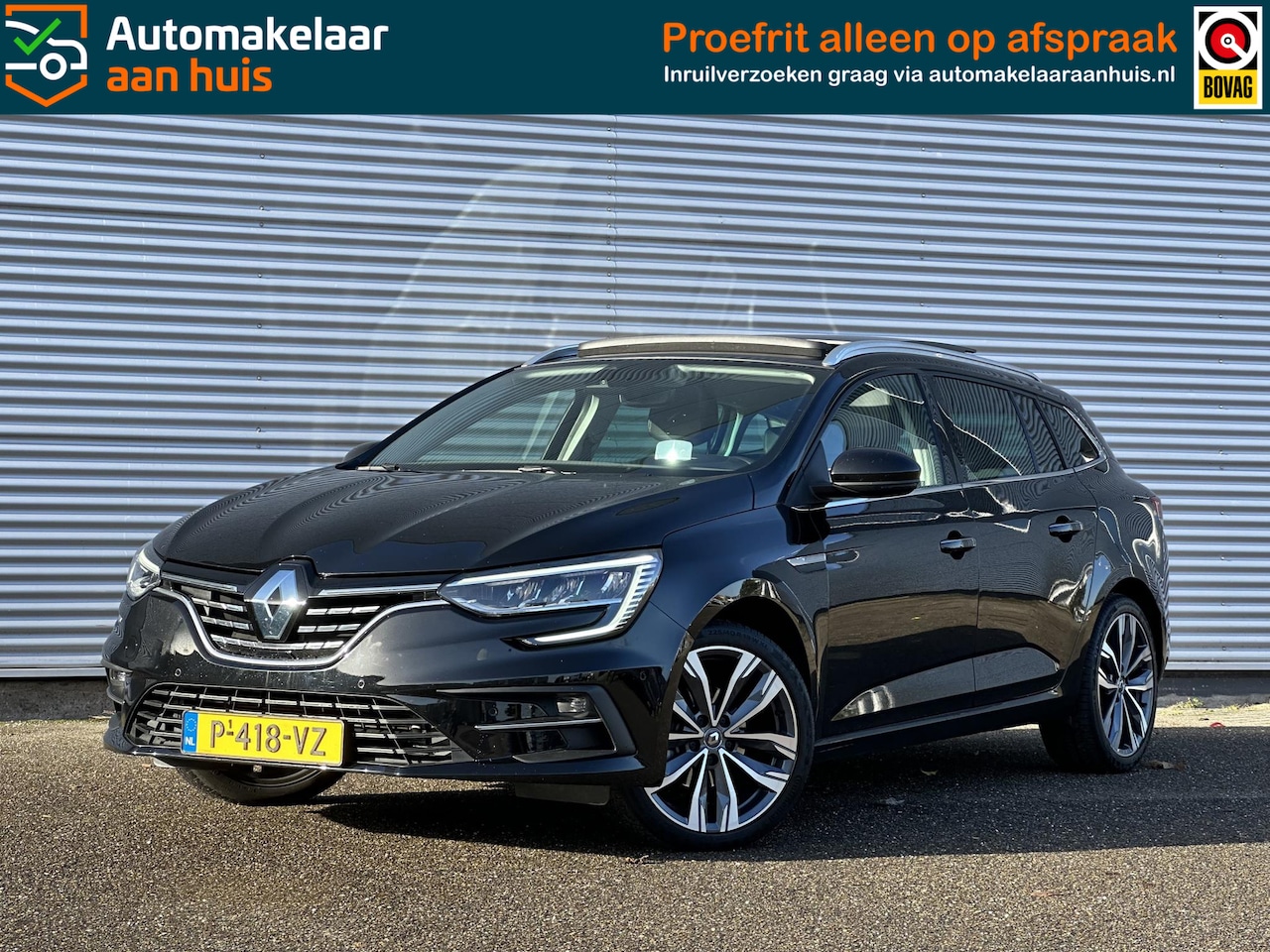 Renault Mégane Estate - 1.5dCi automaat Intens DAK LEDER TREKHAAK CAMERA - AutoWereld.nl