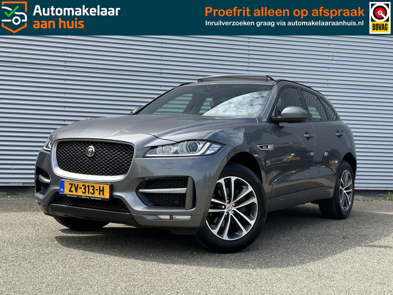 Jaguar F-Pace - 2.0t AWD R Sport Panorama Navigatie Lederen Bekleding Meridian Audio - AutoWereld.nl