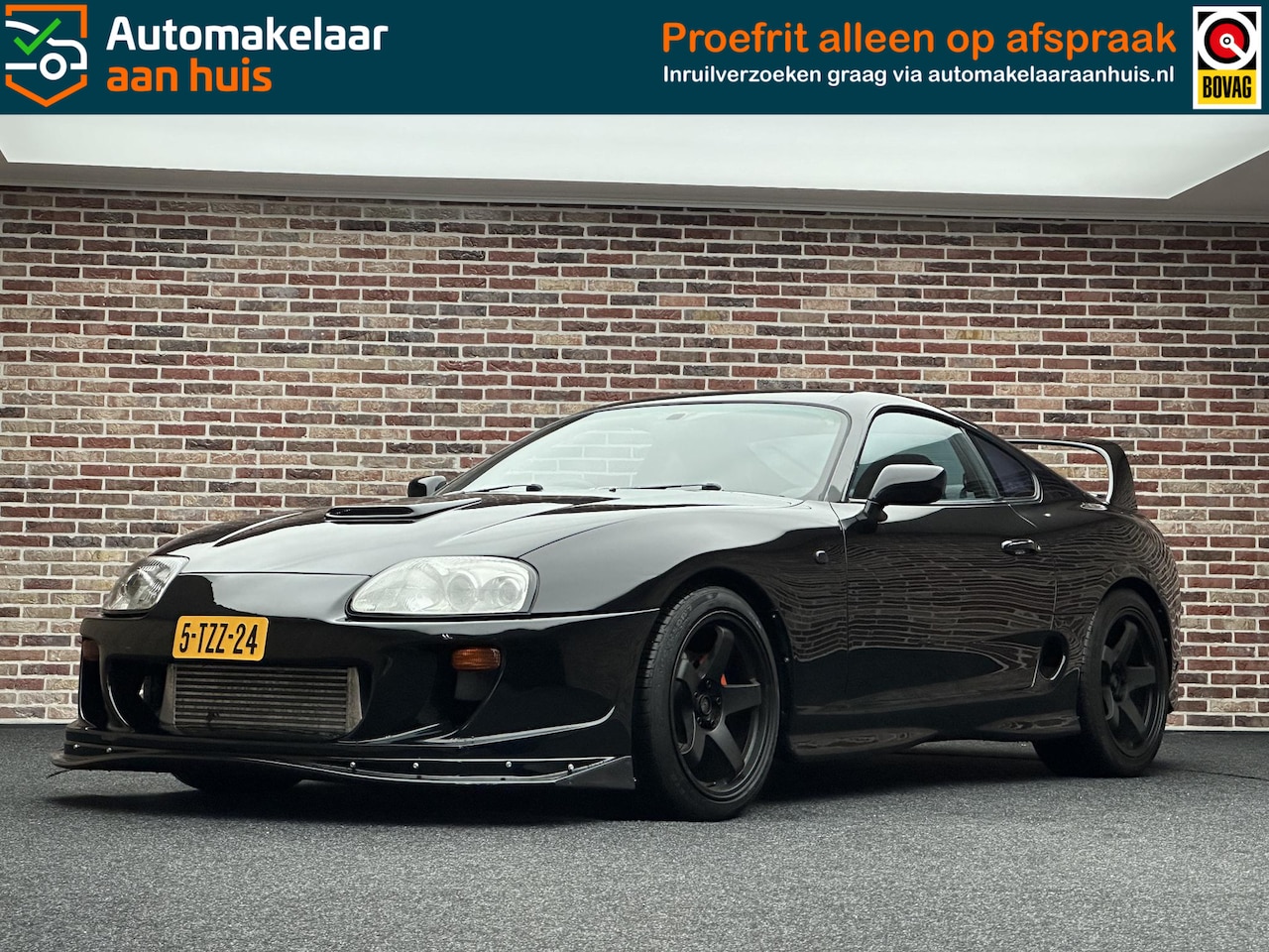 Toyota Supra - 3.0i Twin Turbo 330PK | Ridox | Stand alone ECU - AutoWereld.nl