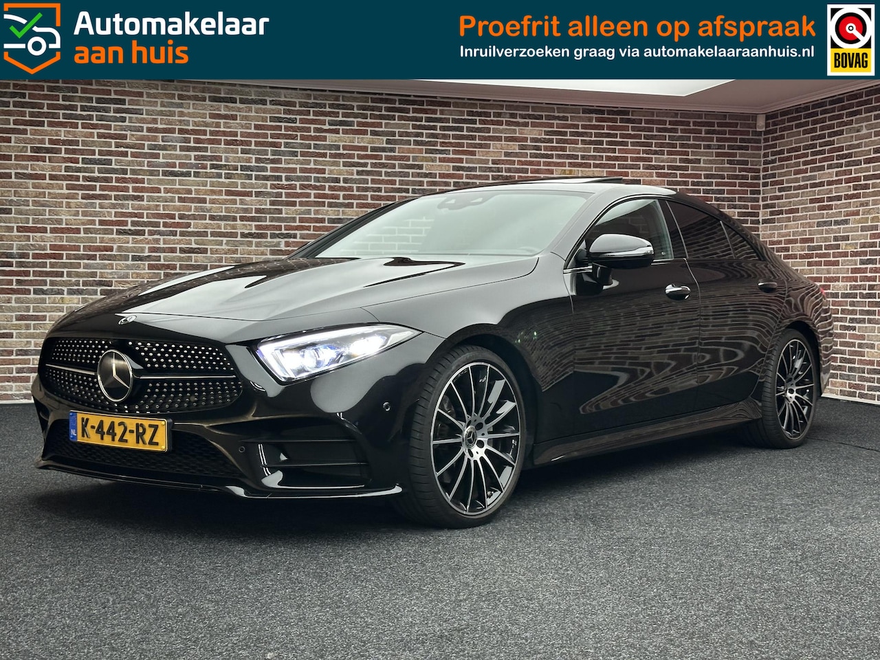 Mercedes-Benz CLS-klasse - 220 d AMG Nightpakket DAK LEDER SFEER ACC BLINDSPOT - AutoWereld.nl