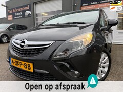 Opel Zafira Tourer - 1.4 Design Edition 7p met trekhaak en parkeersensoren en navigatie en bluetooth telefoon /