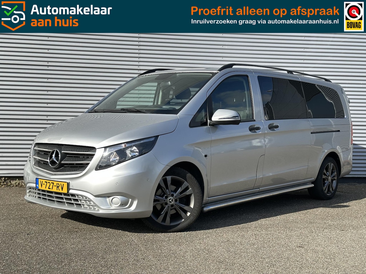 Mercedes-Benz Vito - 114 CDI Extra Lang DC Comfort | 2x schuifdeur| Camera| Navi| Trekhaak| - AutoWereld.nl