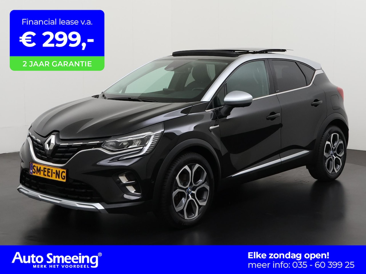 Renault Captur - 1.6 E-Tech Plug-in Hybrid 160 Intens | Panoramadak | BOSE | 360 Camera | Adaptive cruise | - AutoWereld.nl