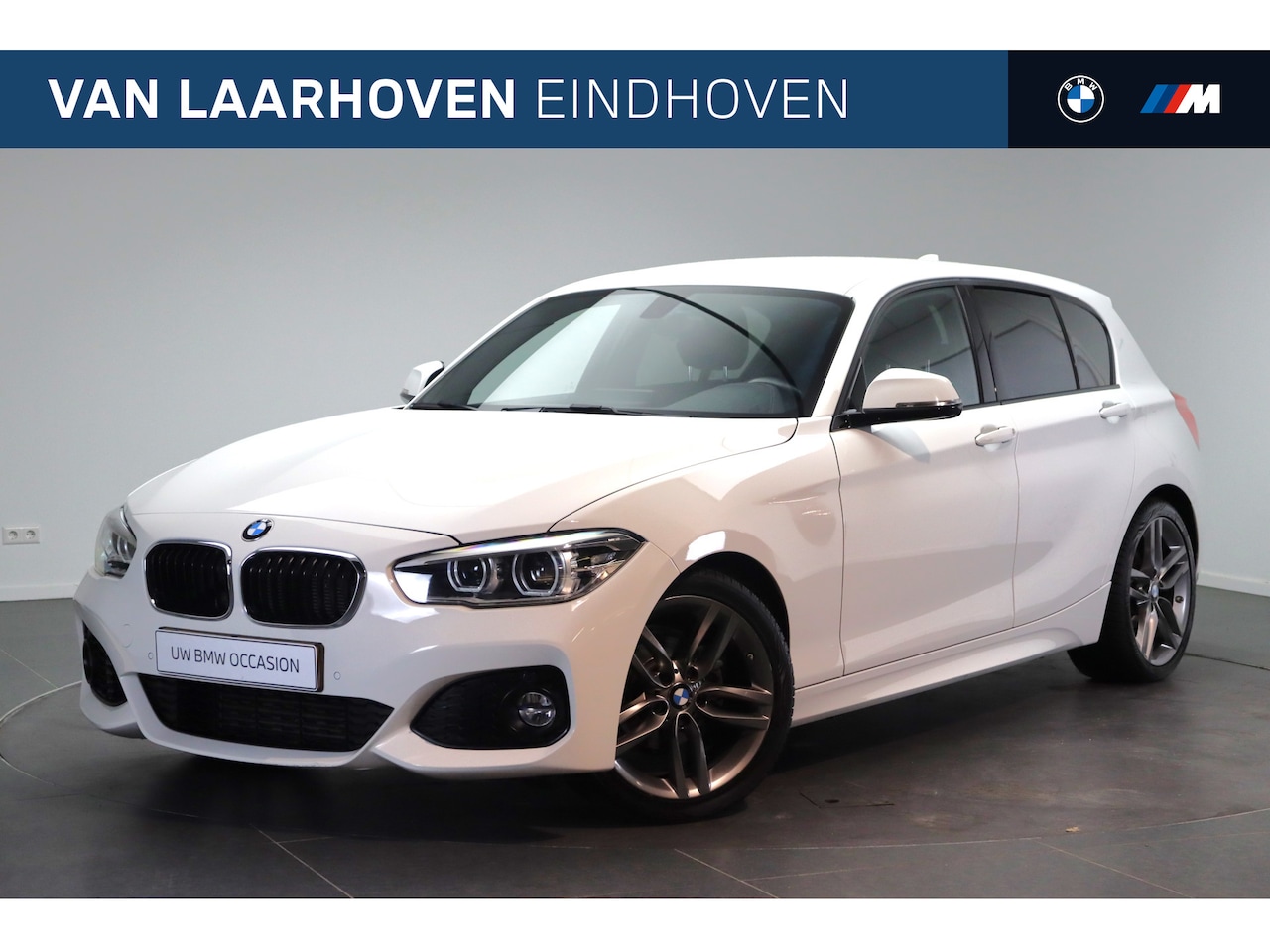 BMW 1-serie - 118i High Executive M Sport Automaat / Sportstoelen / stoelverwarming / LED / Cruise Contr - AutoWereld.nl