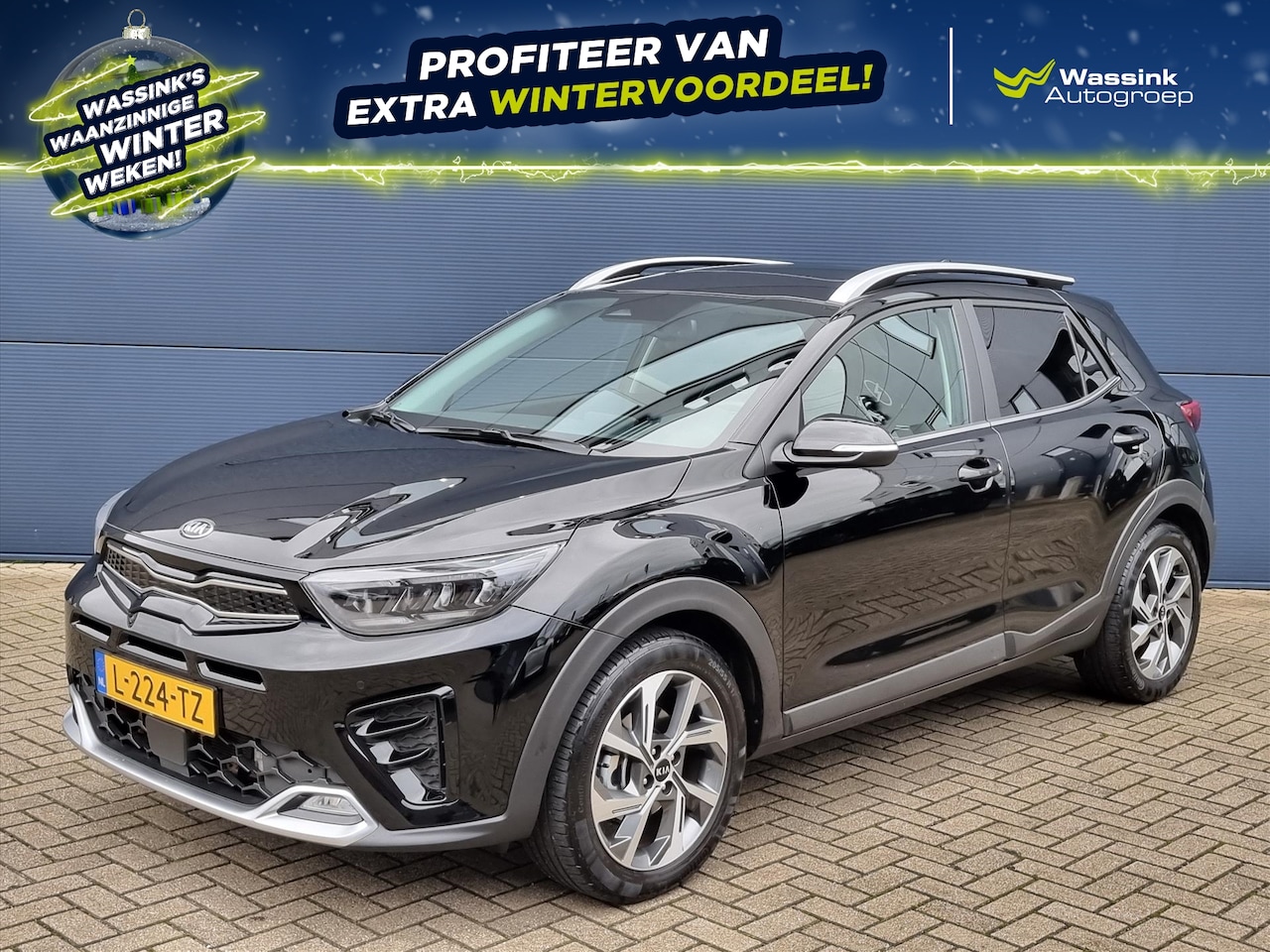 Kia Stonic - 1.0 T-GDi 100pk GT-PlusLine | Navigatie | Climate Control | Dakraam | Stoel-/Stuurverwarmi - AutoWereld.nl