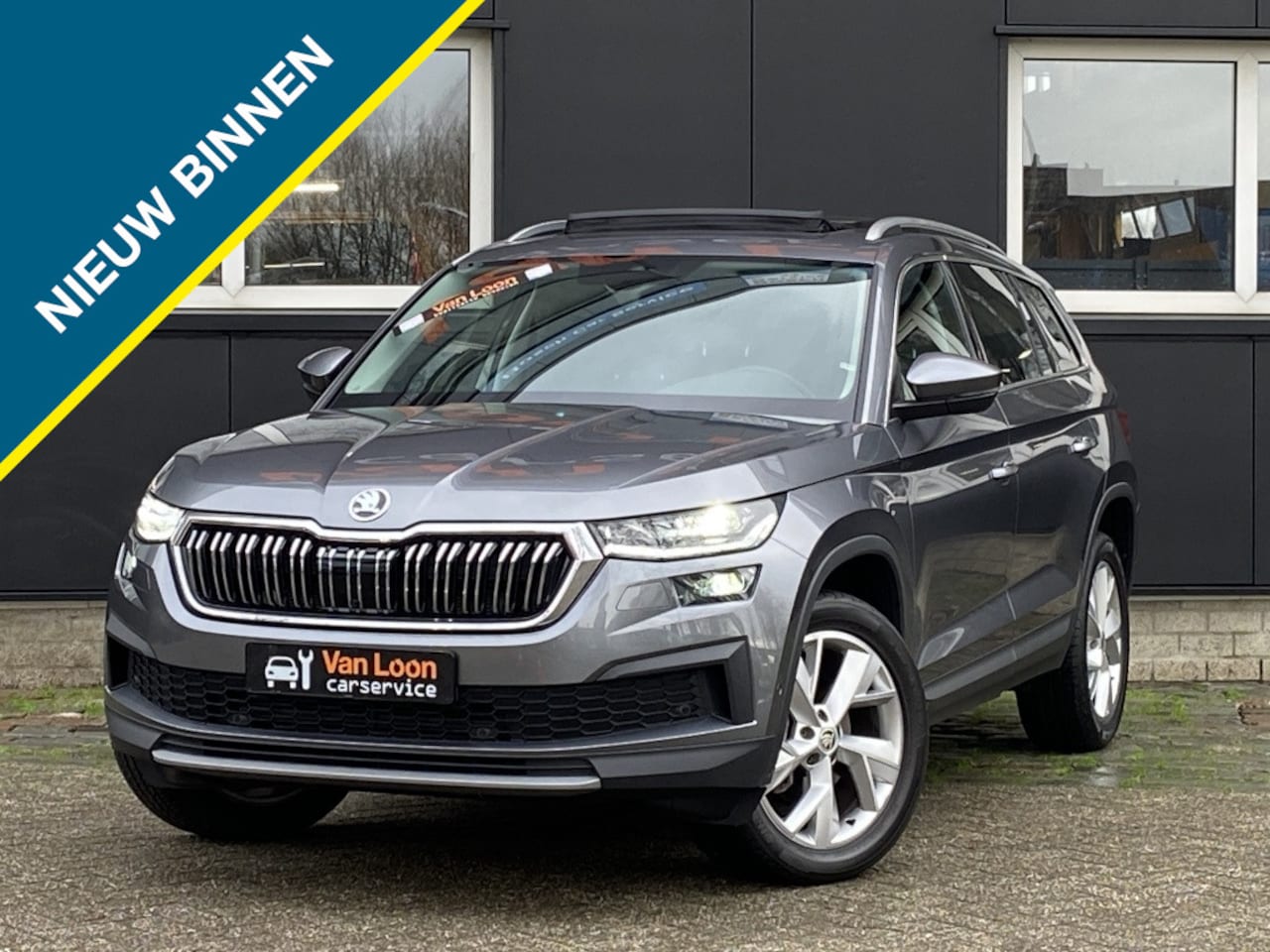 Skoda Kodiaq - 1.5TSI 150PK 7 zits Automaat Style/El.Trekh./Panoramadak/Camera/ - AutoWereld.nl