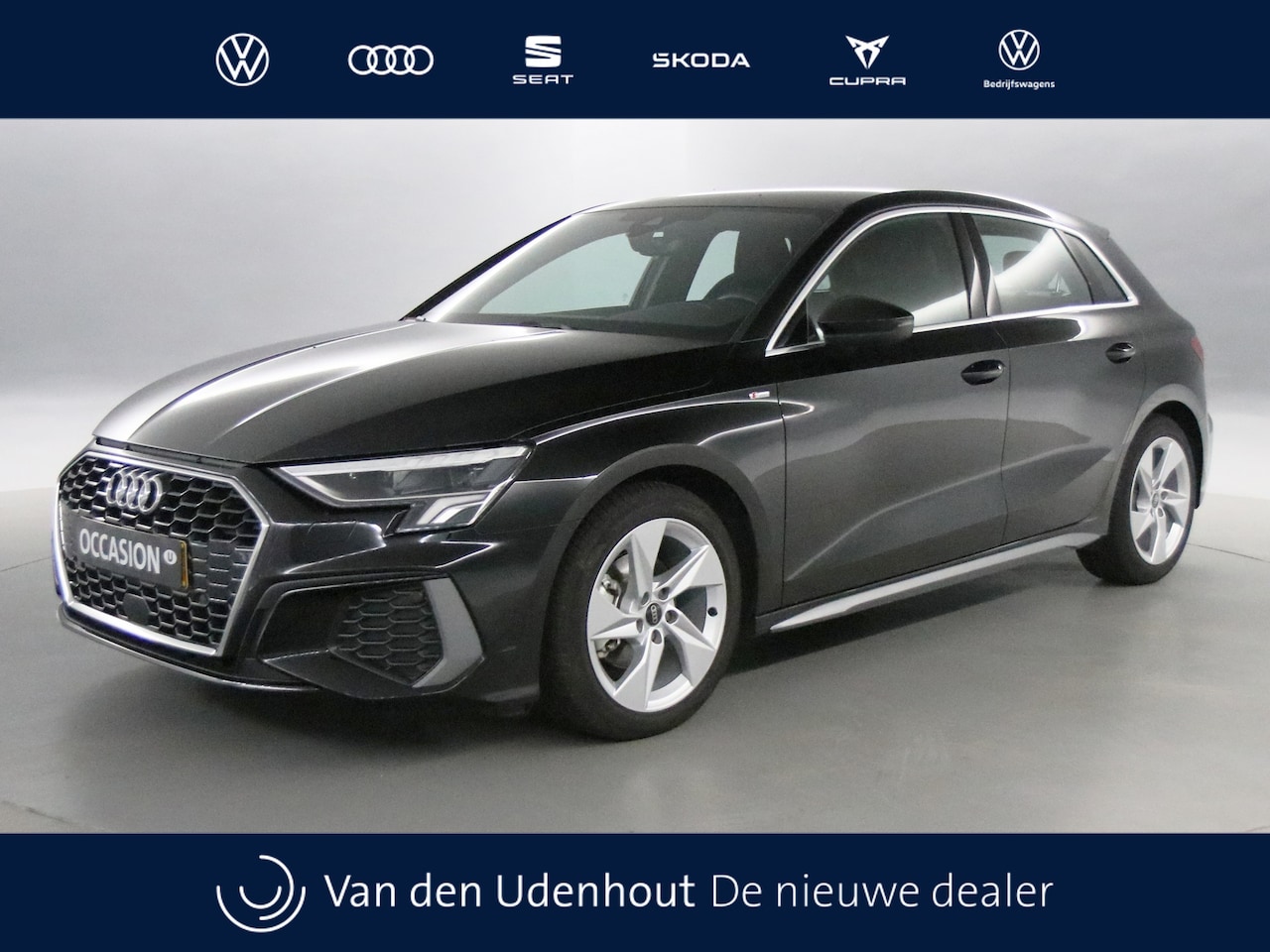 Audi A3 Sportback - 30 TFSI 110pk S edition S-Tronic / Navigatie / Adaptive Cruise Control / Parkeersensoren - AutoWereld.nl