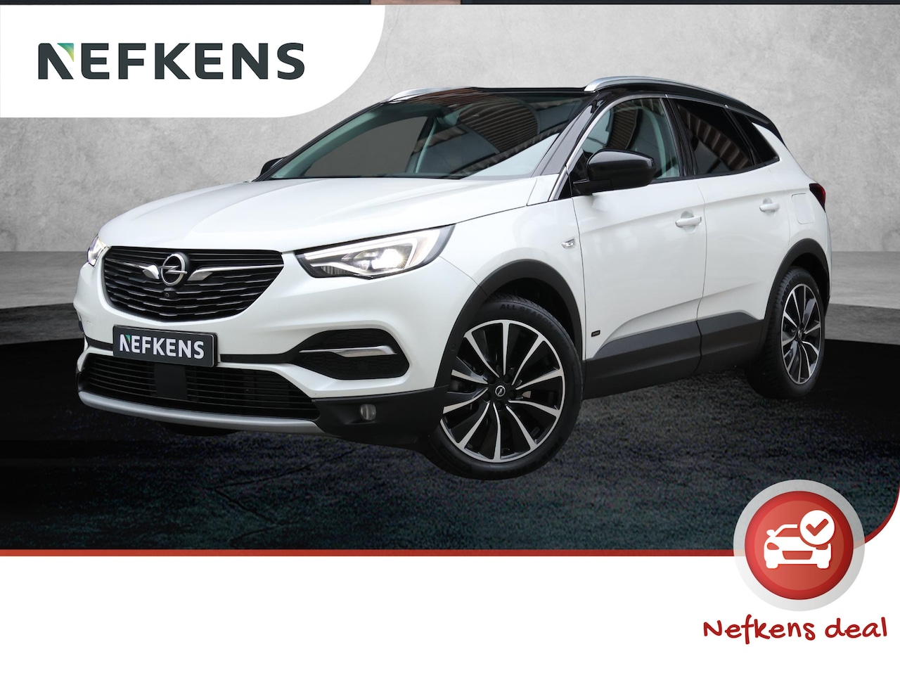 Opel Grandland X - 1.6 Turbo Hybrid Ultimate 1.6 Turbo Hybrid Ultimate (Winterpakket/Climate/Camera/TwoTone/19"LMV/Elek.klep/FULL LED) - AutoWereld.nl