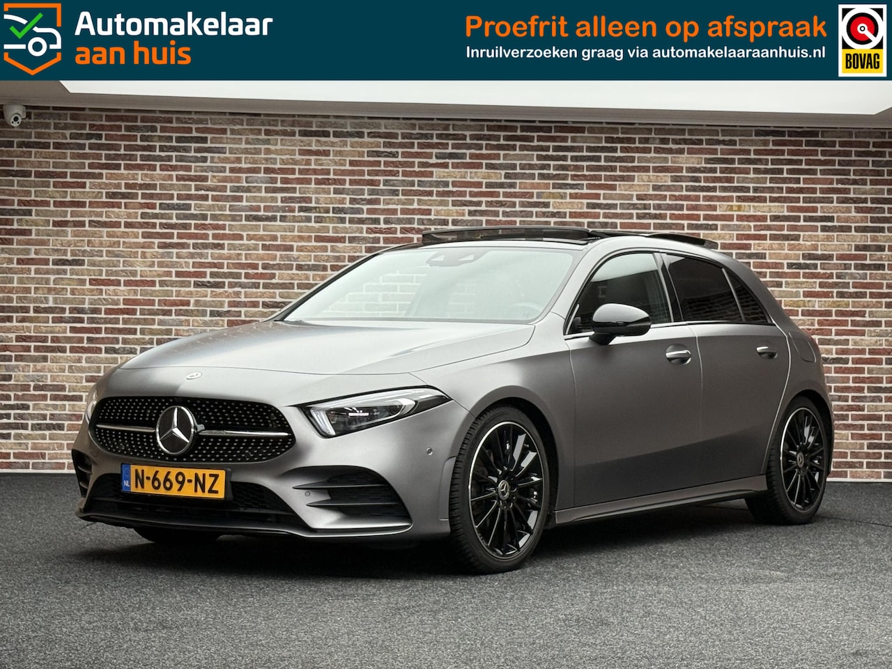 Mercedes-Benz A-klasse - 200 AMG DAK SFEER MEMORY CAMERA BLINDSPOT - AutoWereld.nl