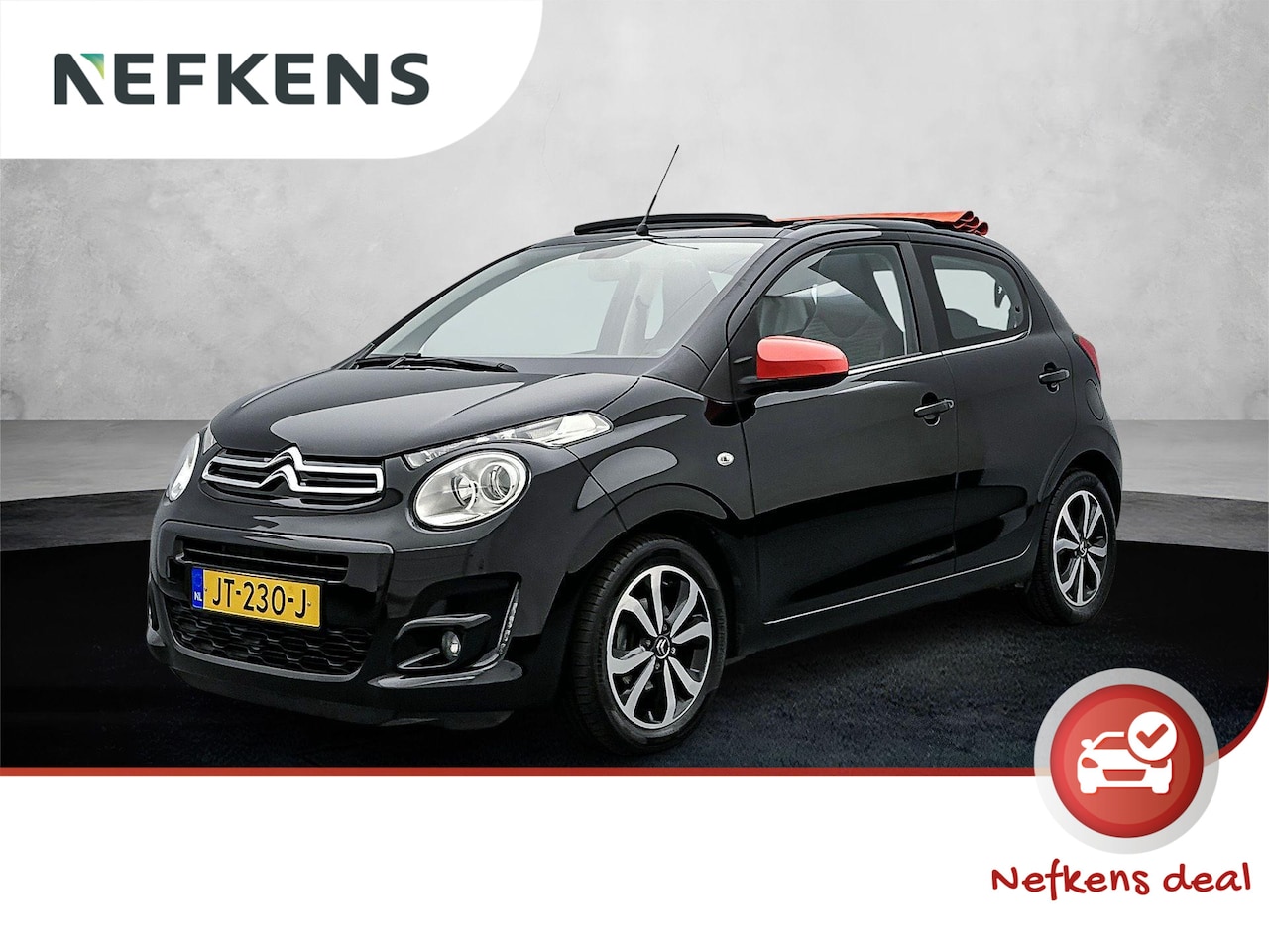 Citroën C1 - Airscape Shine 68 pk Automaat | Navigatie | Elektrisch Vouwdak | Achteruitrijcamera | Park - AutoWereld.nl