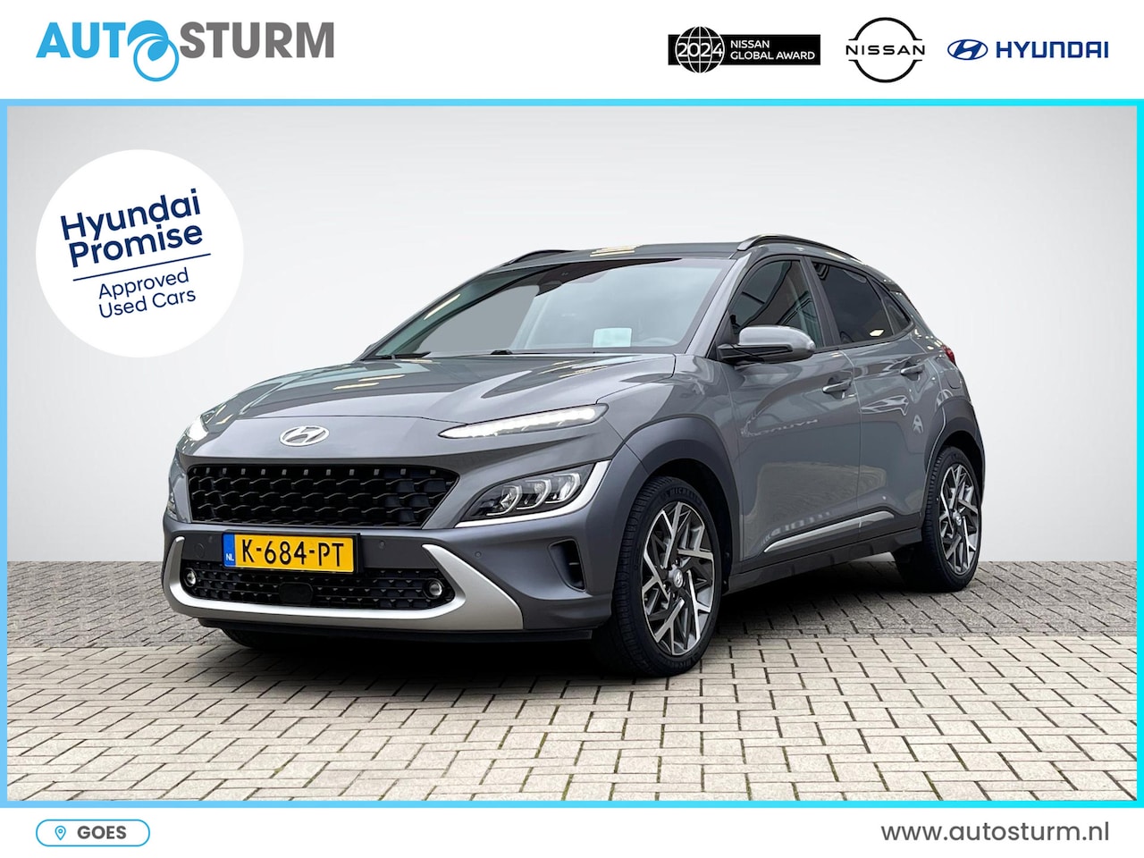 Hyundai Kona - 1.6 GDI HEV Premium 1.6 GDI HEV Premium - AutoWereld.nl