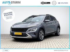 Hyundai Kona - 1.6 GDI HEV Premium | Leder | Head-Up Display | Stuur- + Stoelverwarming | Adapt. Cruise C